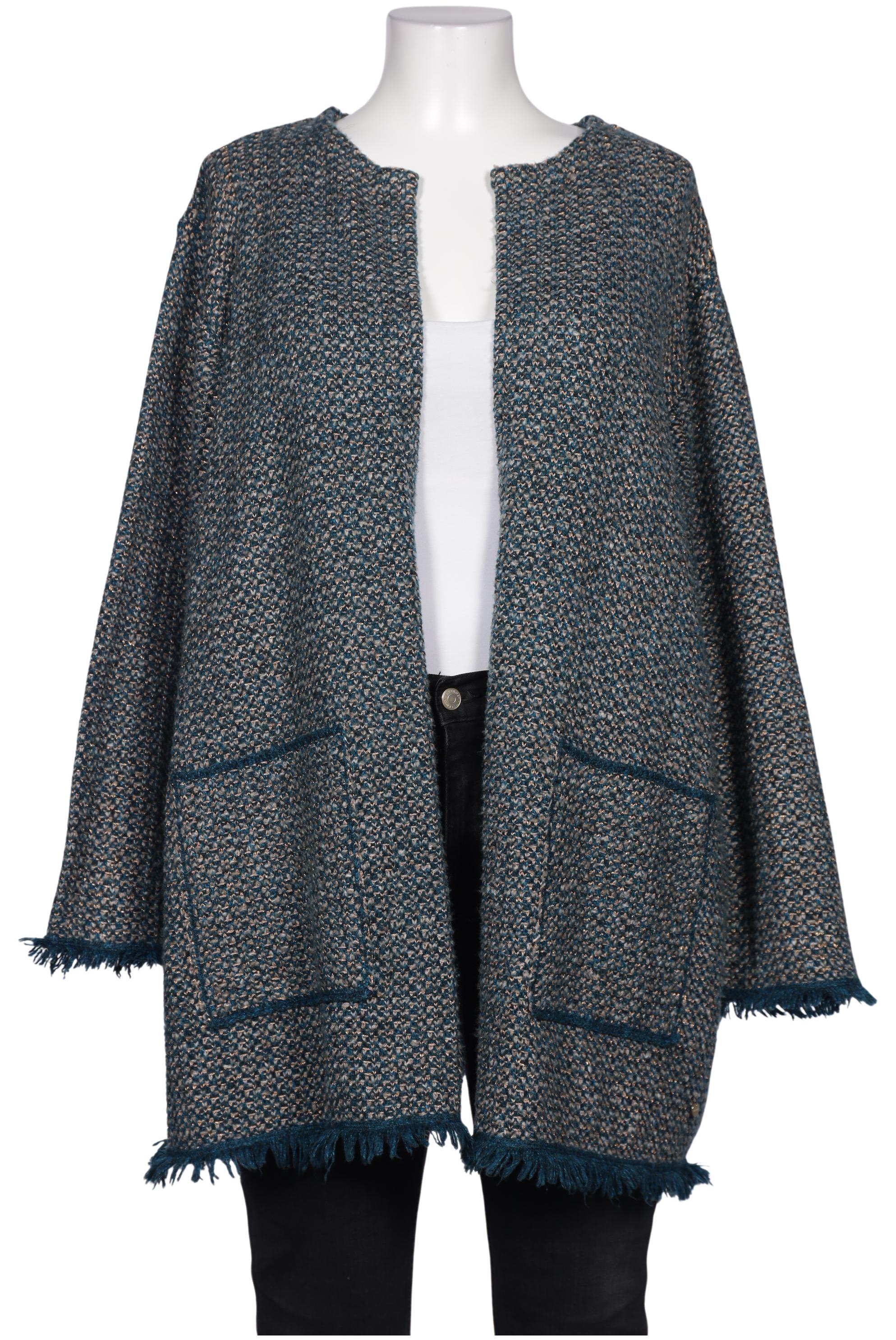 

Samoon by Gerry Weber Damen Strickjacke, türkis, Gr. 52