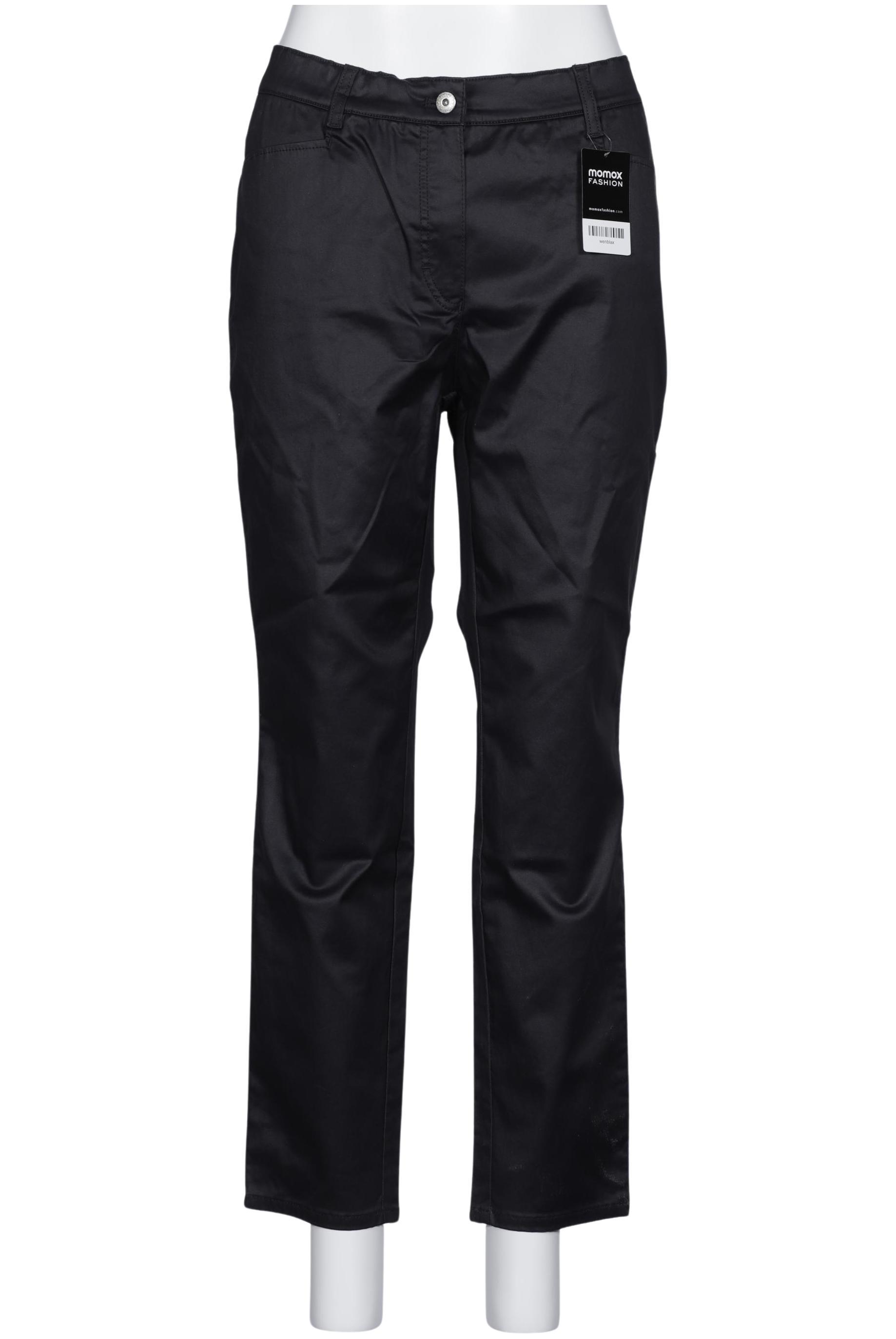 

Samoon by Gerry Weber Damen Stoffhose, schwarz, Gr. 46