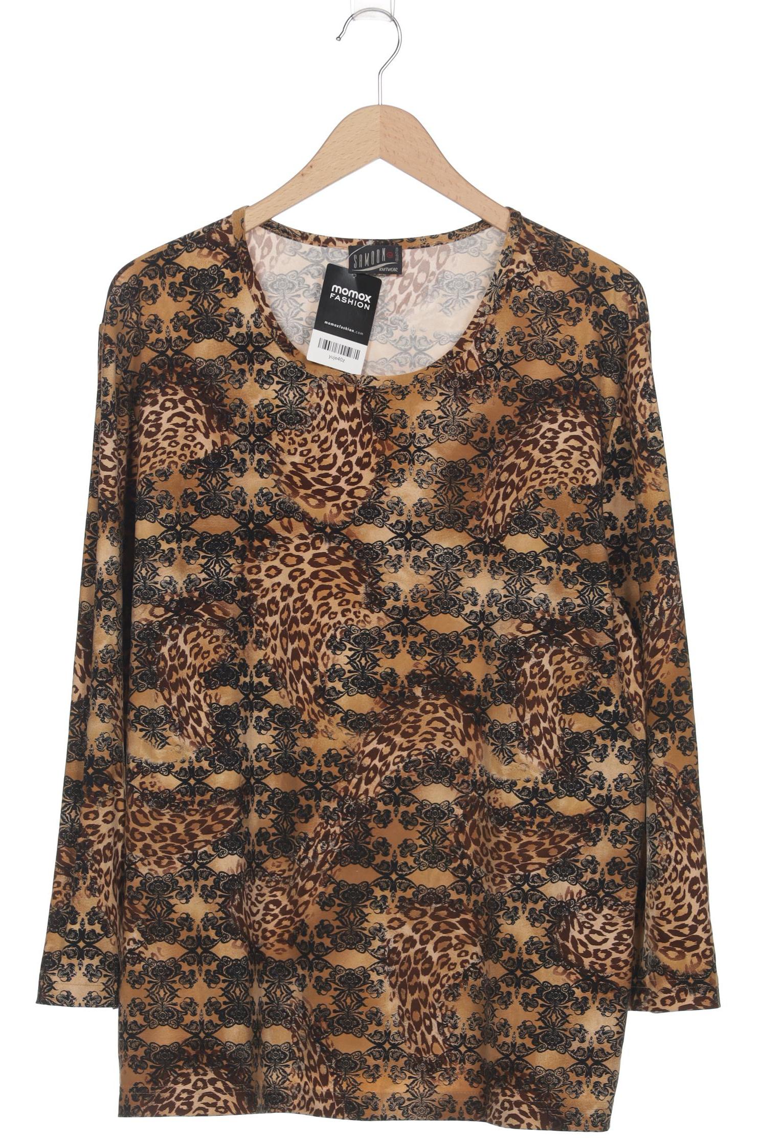 

Samoon by Gerry Weber Damen Langarmshirt, braun, Gr. 46