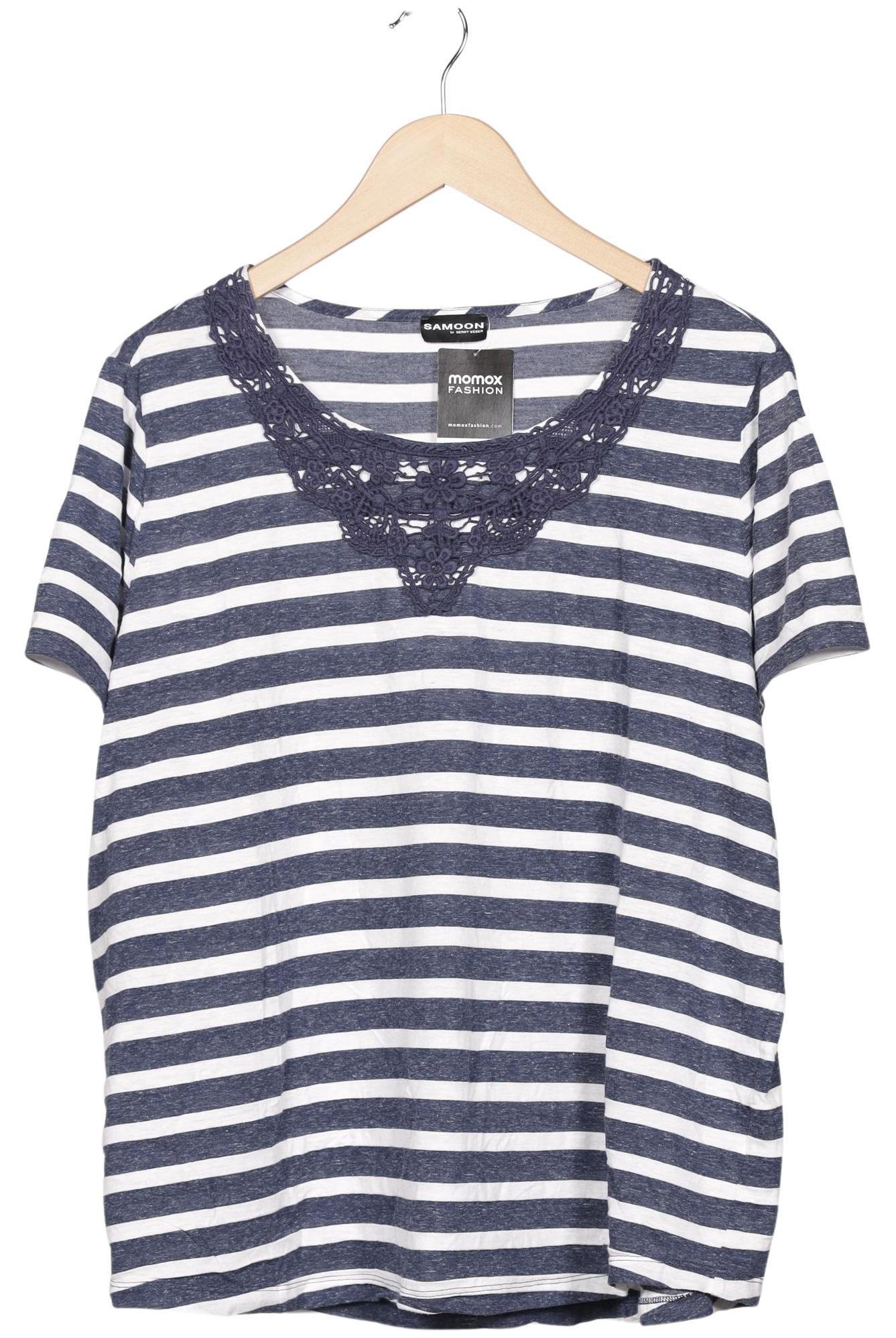 

Samoon by Gerry Weber Damen T-Shirt, mehrfarbig, Gr. 50