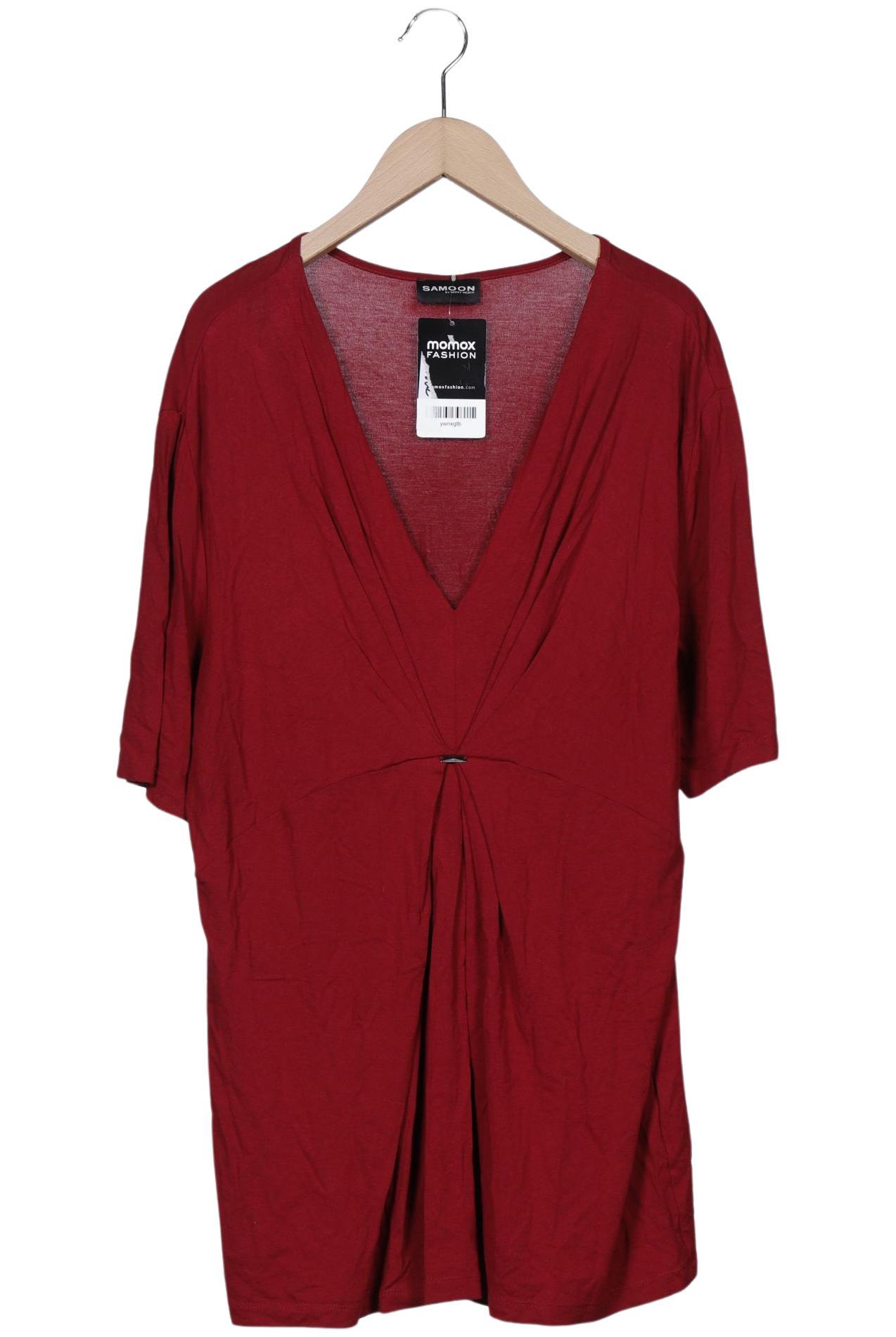 

Samoon by Gerry Weber Damen T-Shirt, bordeaux, Gr. 44