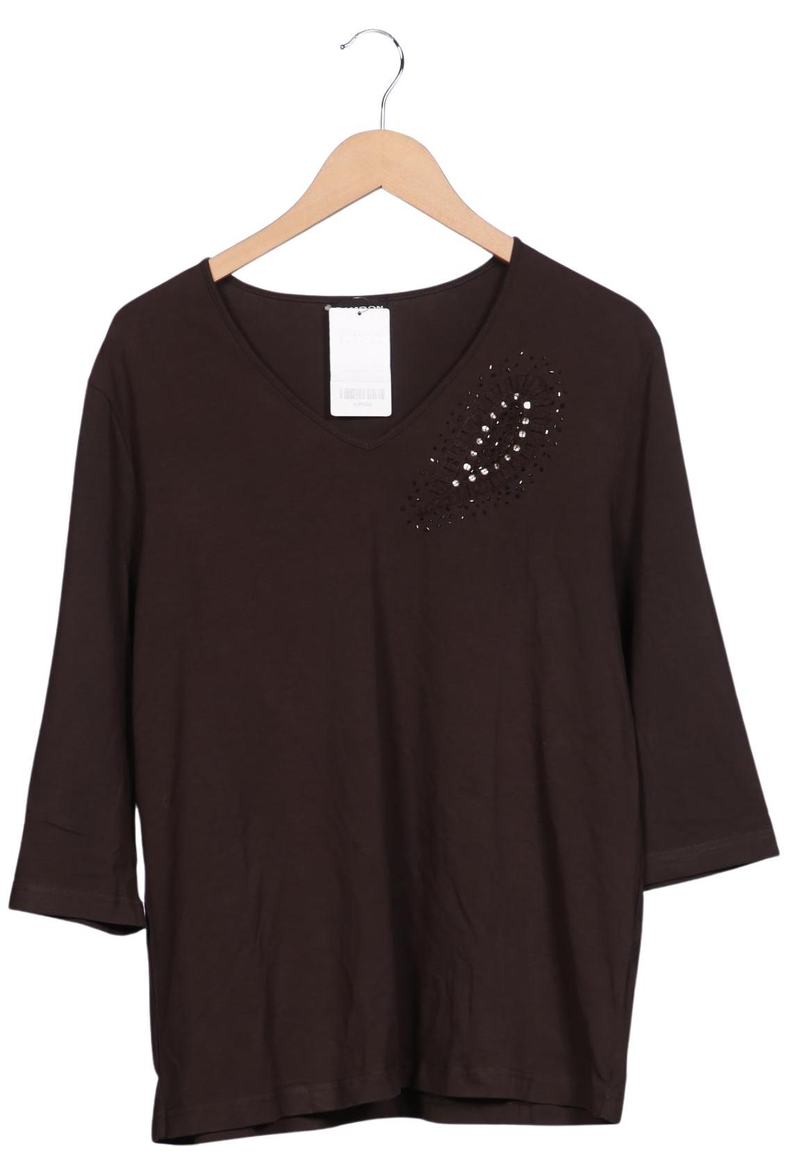 

Samoon by Gerry Weber Damen Langarmshirt, braun, Gr. 48