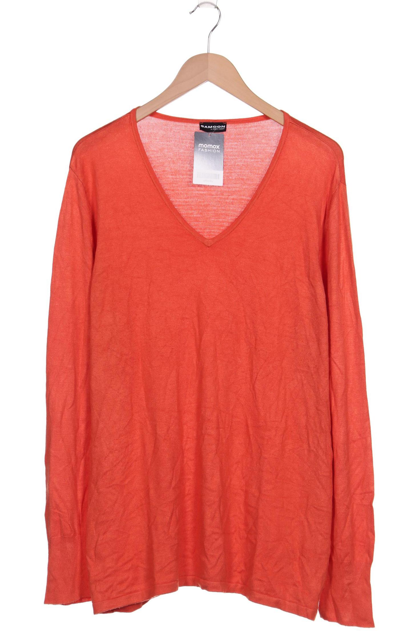 

Samoon by Gerry Weber Damen Pullover, orange, Gr. 46