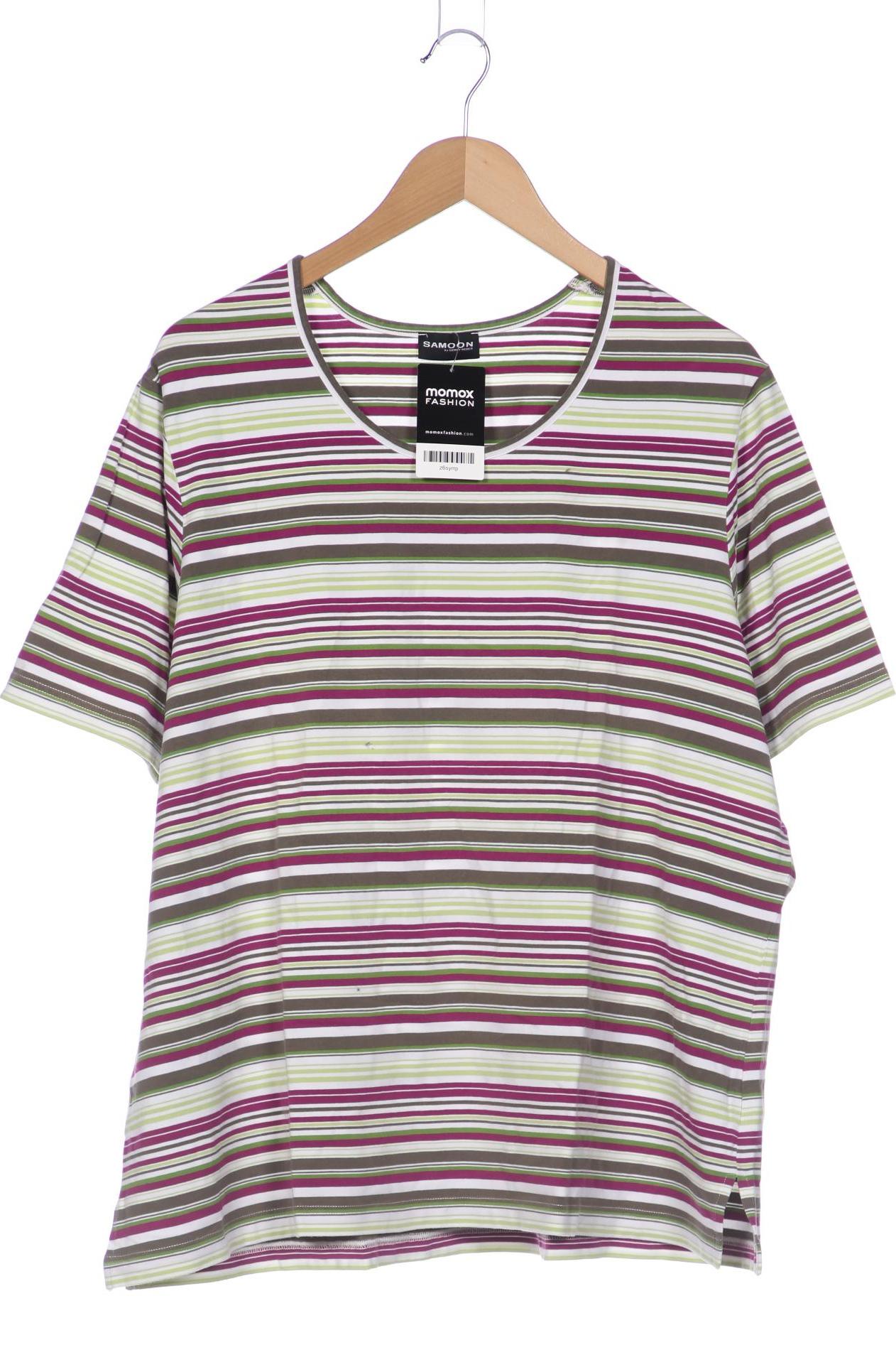 

Samoon by Gerry Weber Damen T-Shirt, hellgrün, Gr. 50