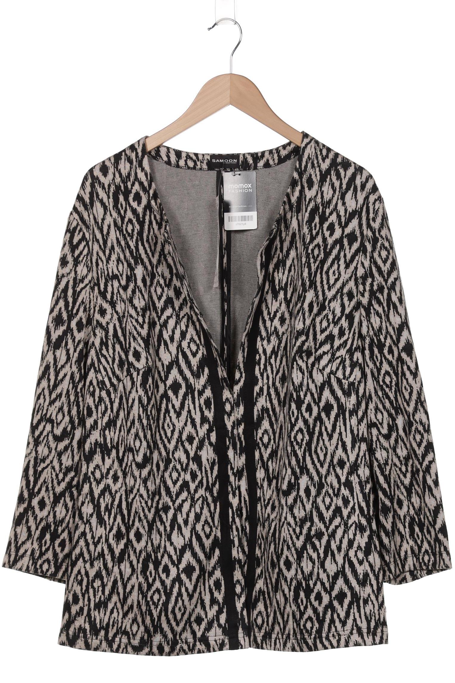 

Samoon by Gerry Weber Damen Strickjacke, braun, Gr. 52
