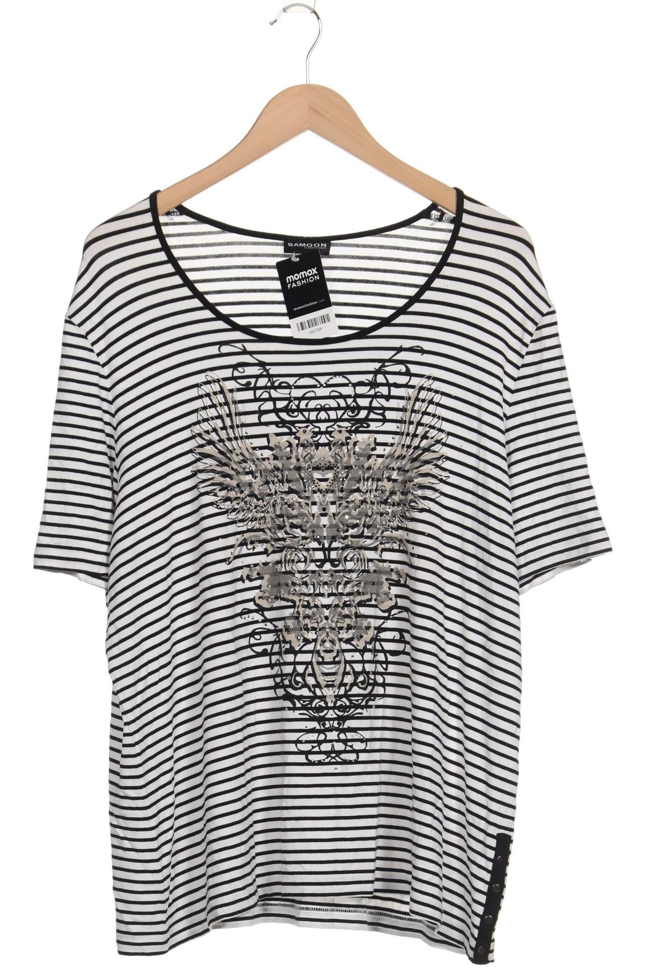 

Samoon by Gerry Weber Damen T-Shirt, weiß, Gr. 48