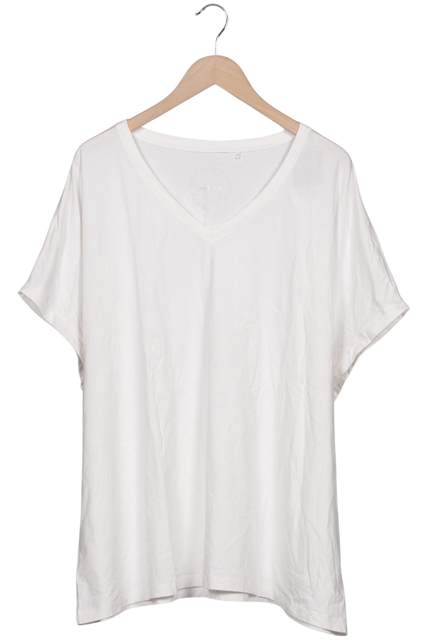 

Samoon by Gerry Weber Damen T-Shirt, weiß, Gr. 52