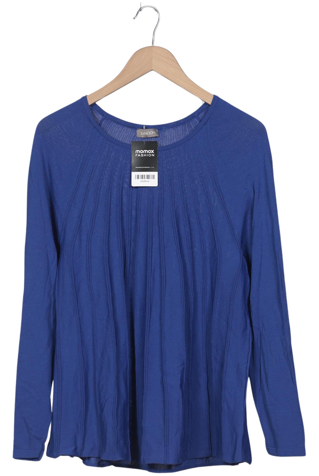 

Samoon by Gerry Weber Damen Pullover, blau, Gr. 48