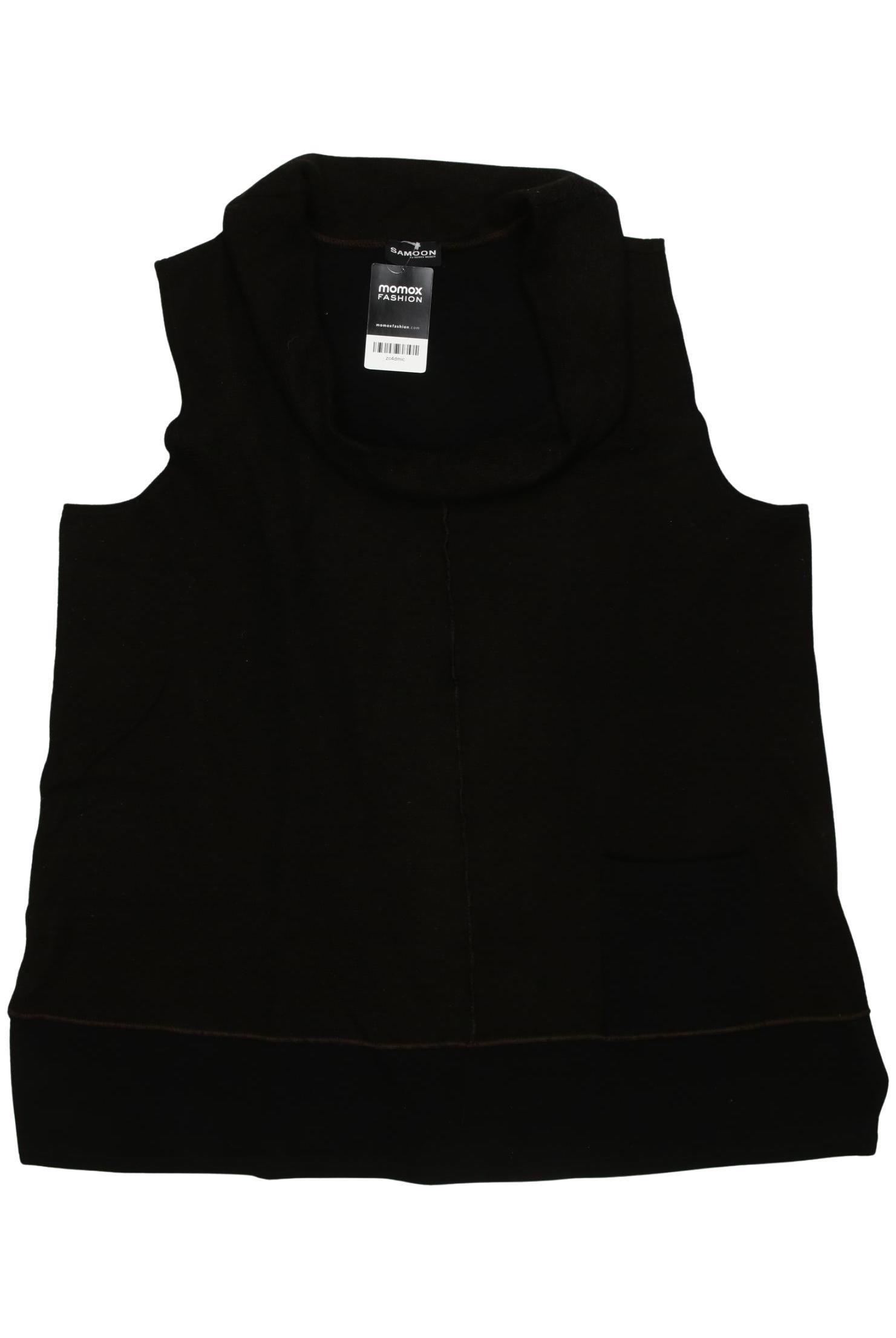 

Samoon by Gerry Weber Damen Pullover, schwarz, Gr. 48