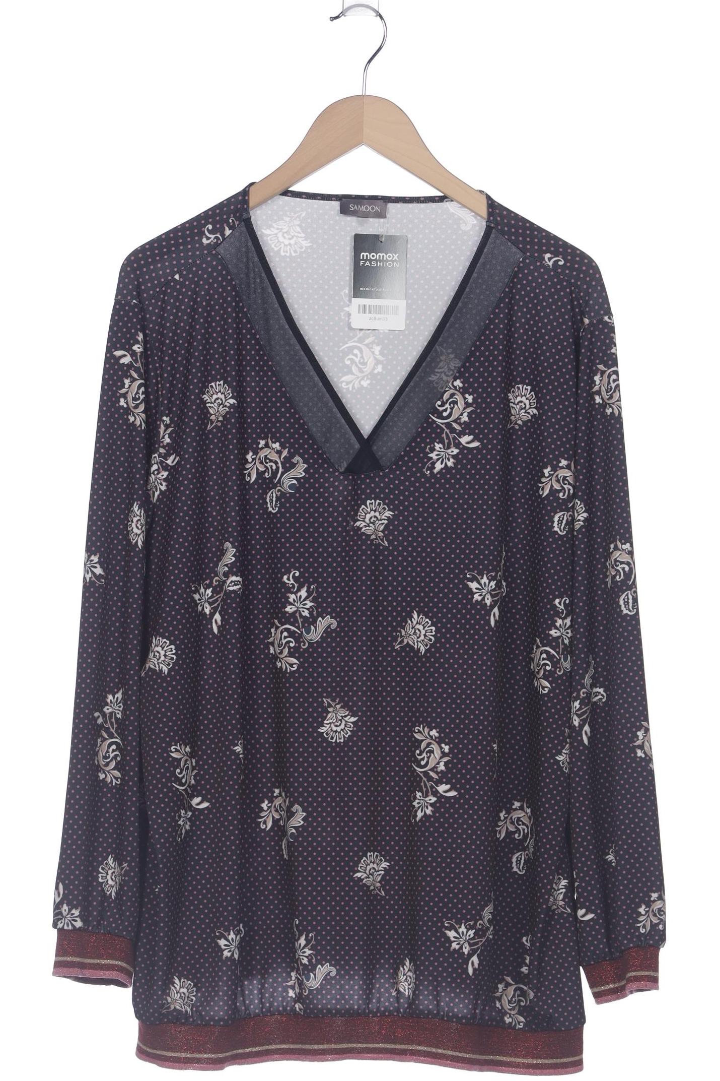

Samoon by Gerry Weber Damen Langarmshirt, marineblau, Gr. 46