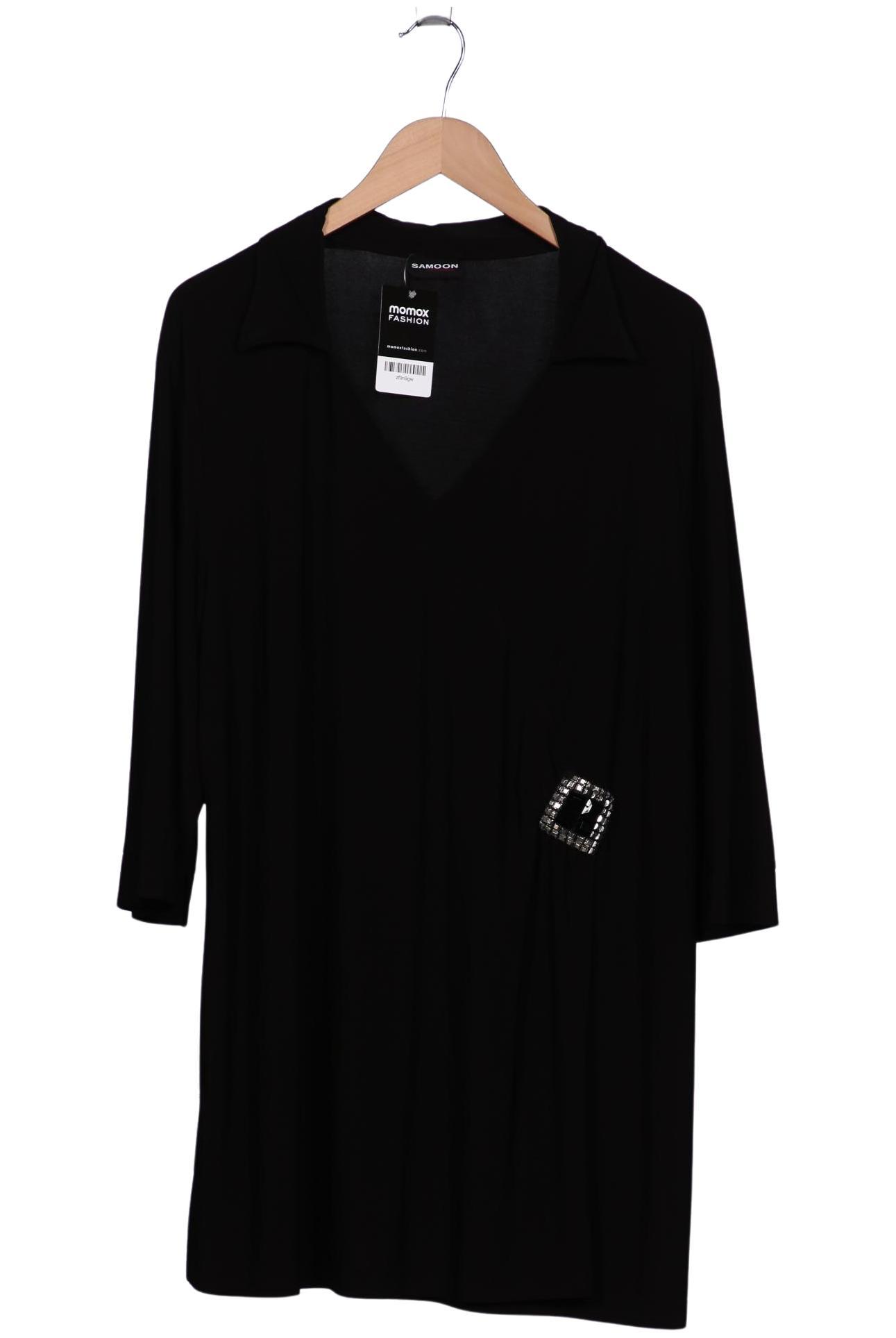 

Samoon by Gerry Weber Damen T-Shirt, schwarz, Gr. 48
