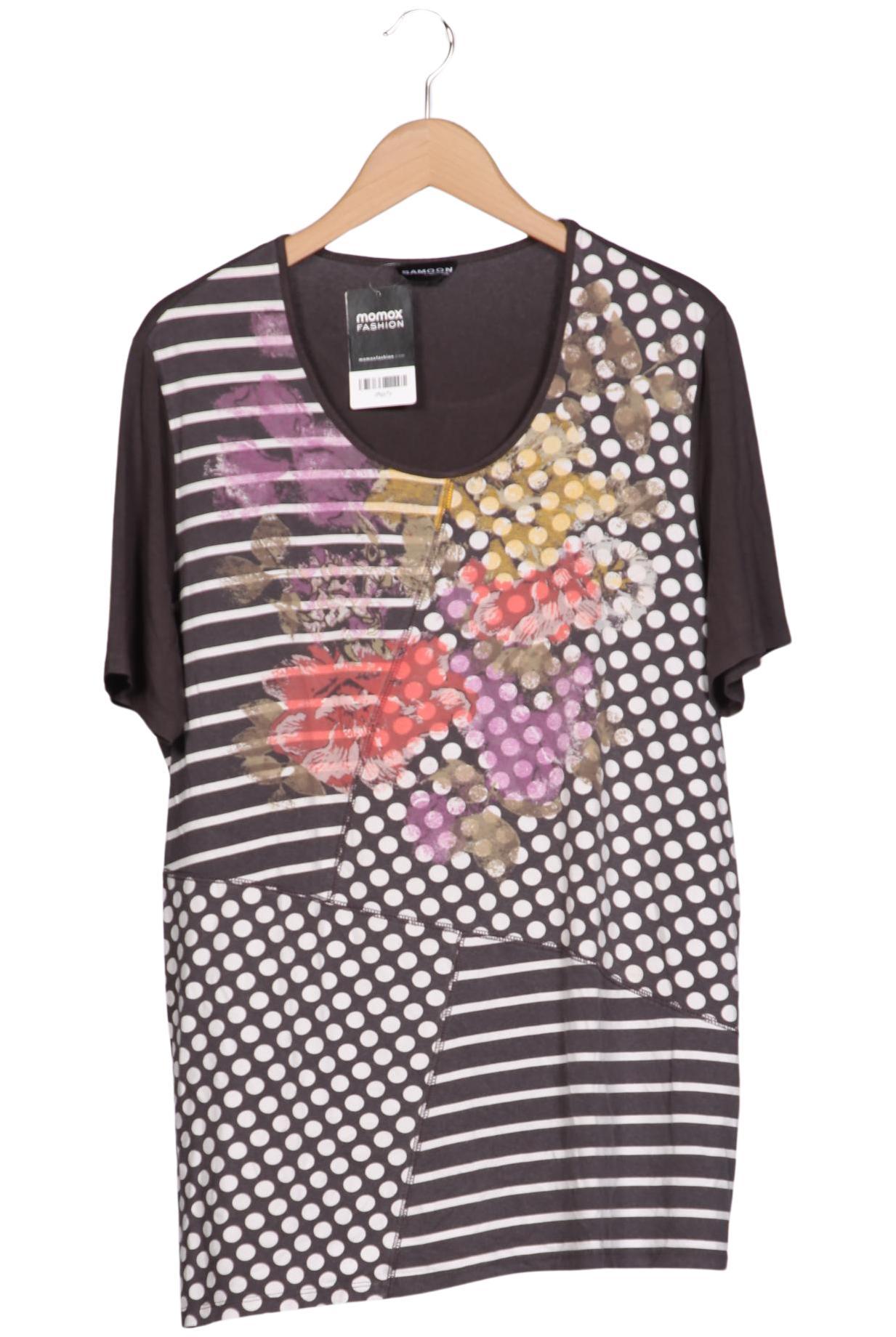 

Samoon by Gerry Weber Damen T-Shirt, grau, Gr. 46