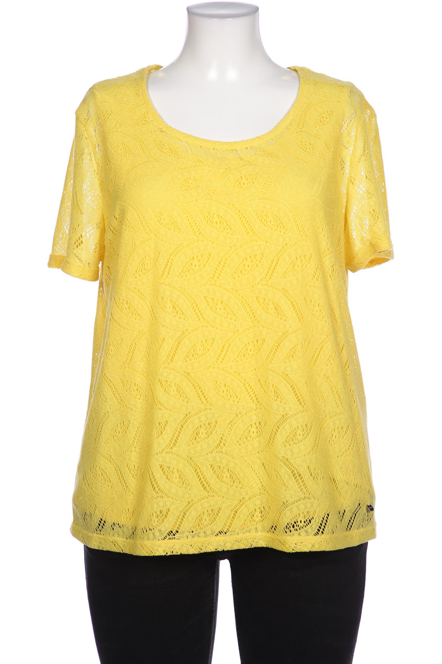 

Samoon by Gerry Weber Damen T-Shirt, gelb, Gr. 44