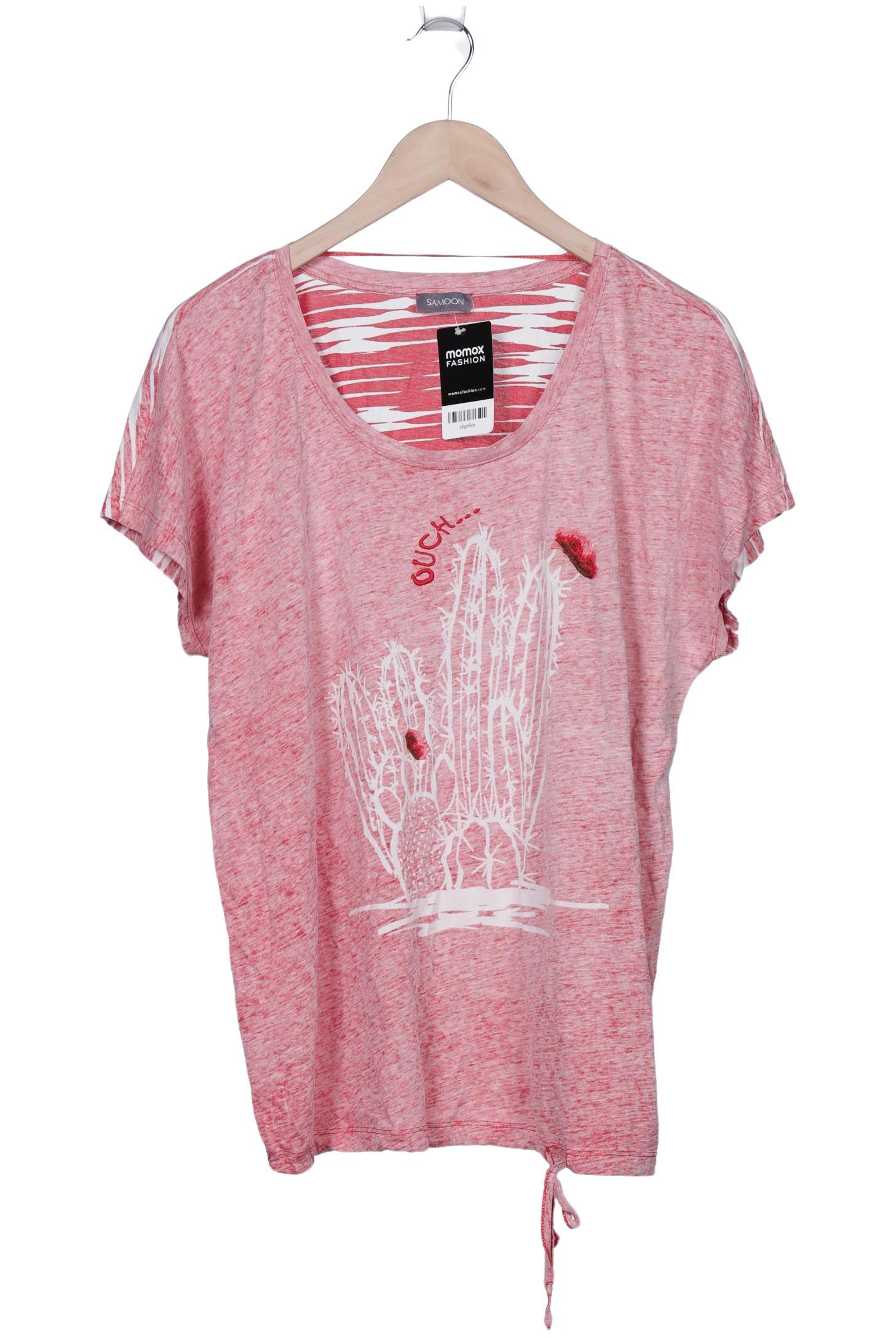 

Samoon by Gerry Weber Damen T-Shirt, rot, Gr. 42