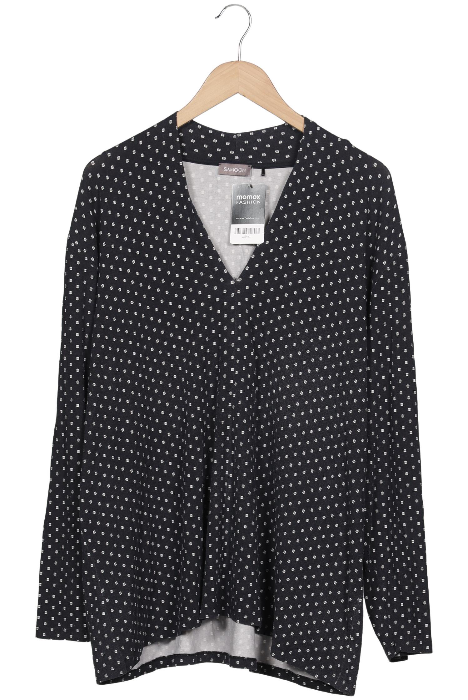 

Samoon by Gerry Weber Damen Langarmshirt, marineblau, Gr. 48
