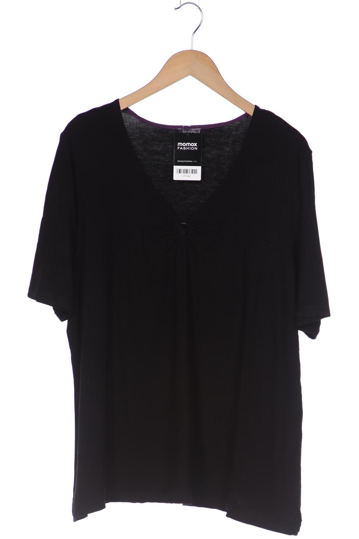 

Samoon by Gerry Weber Damen T-Shirt, schwarz, Gr. 50