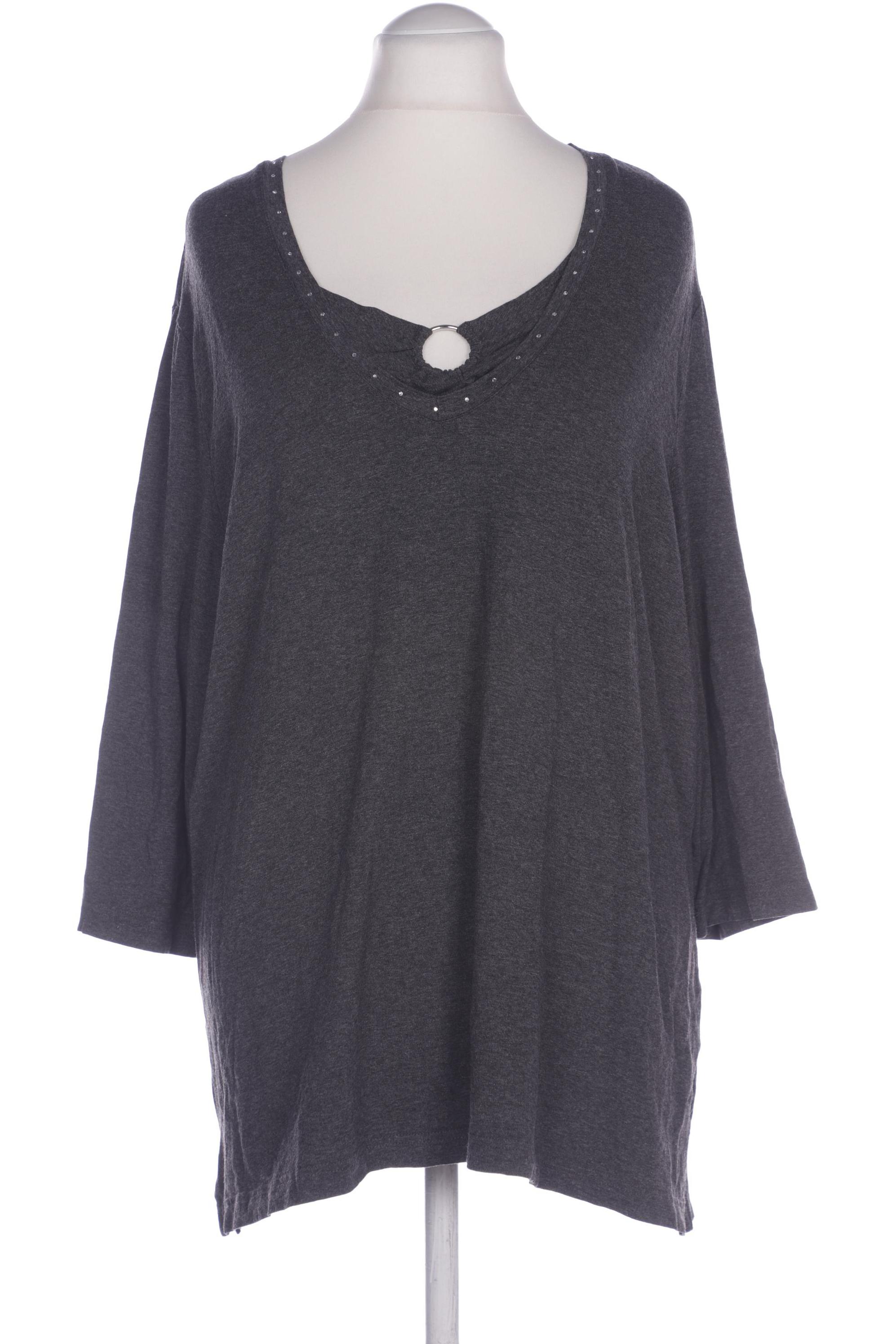 

Samoon by Gerry Weber Damen Langarmshirt, grau, Gr. 54