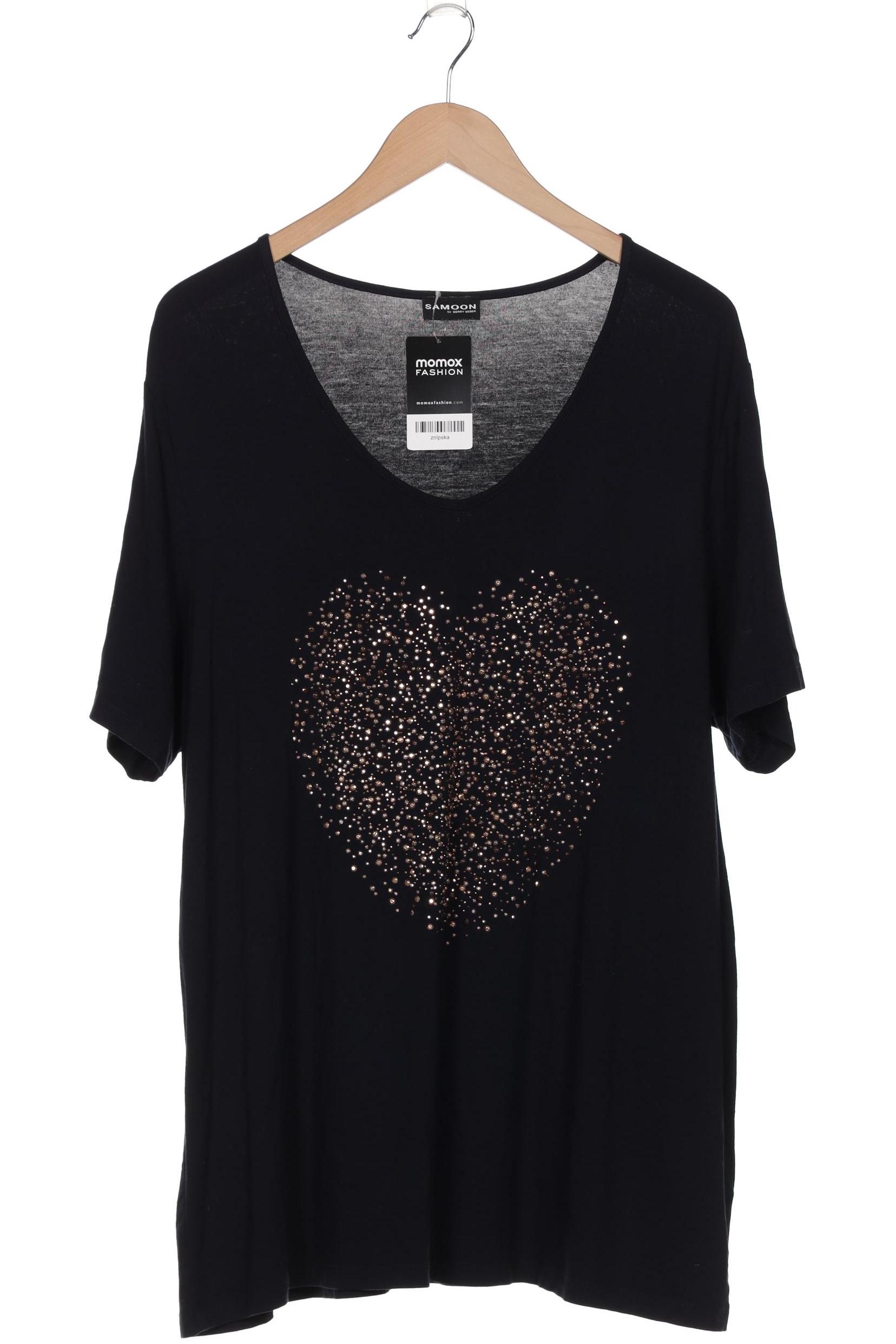 

Samoon by Gerry Weber Damen T-Shirt, marineblau, Gr. 48