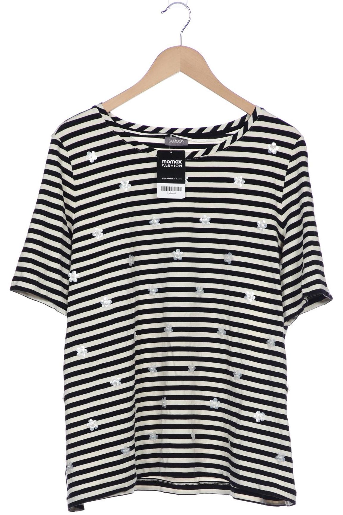 

Samoon by Gerry Weber Damen T-Shirt, schwarz, Gr. 48