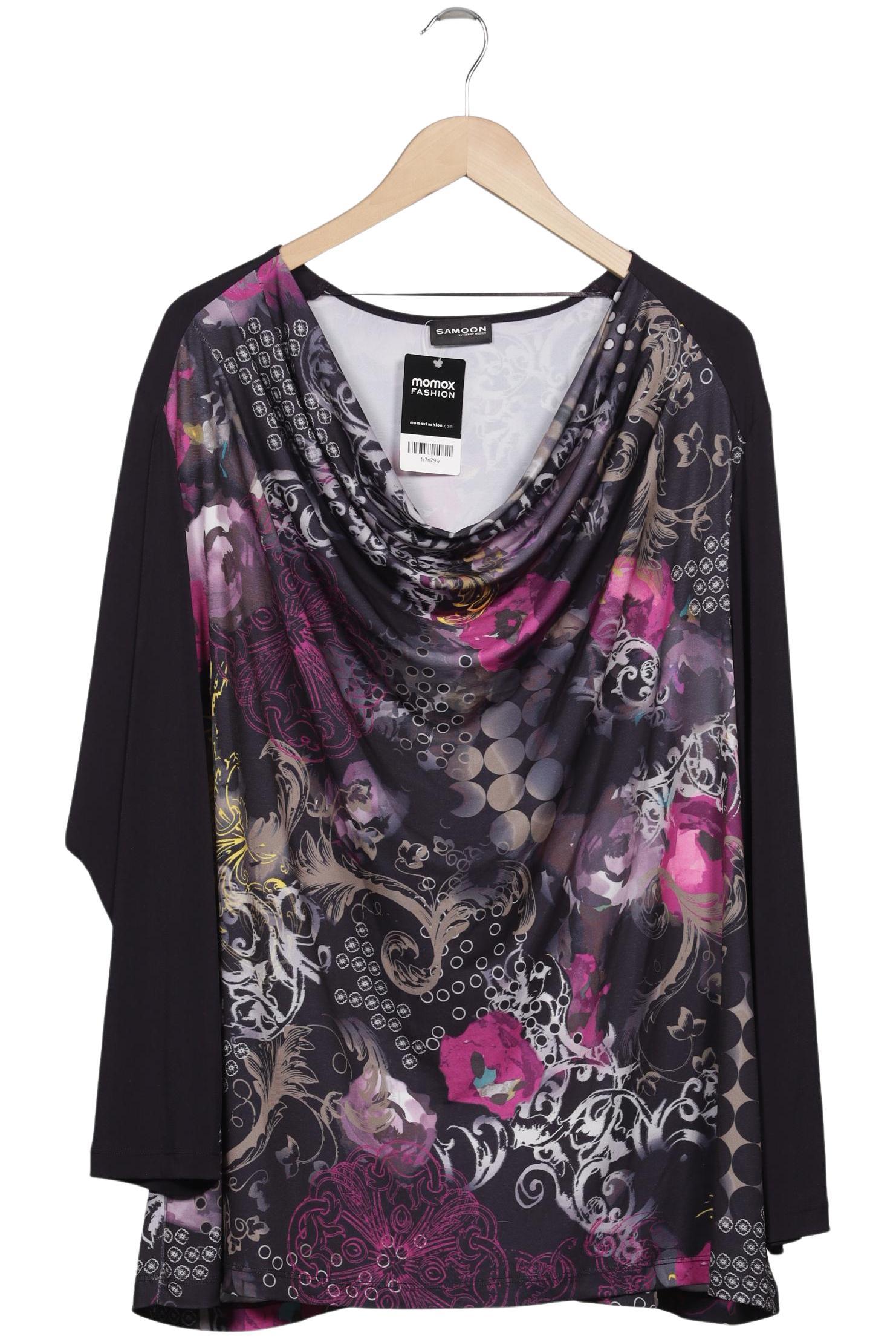 

Samoon by Gerry Weber Damen Langarmshirt, mehrfarbig, Gr. 48