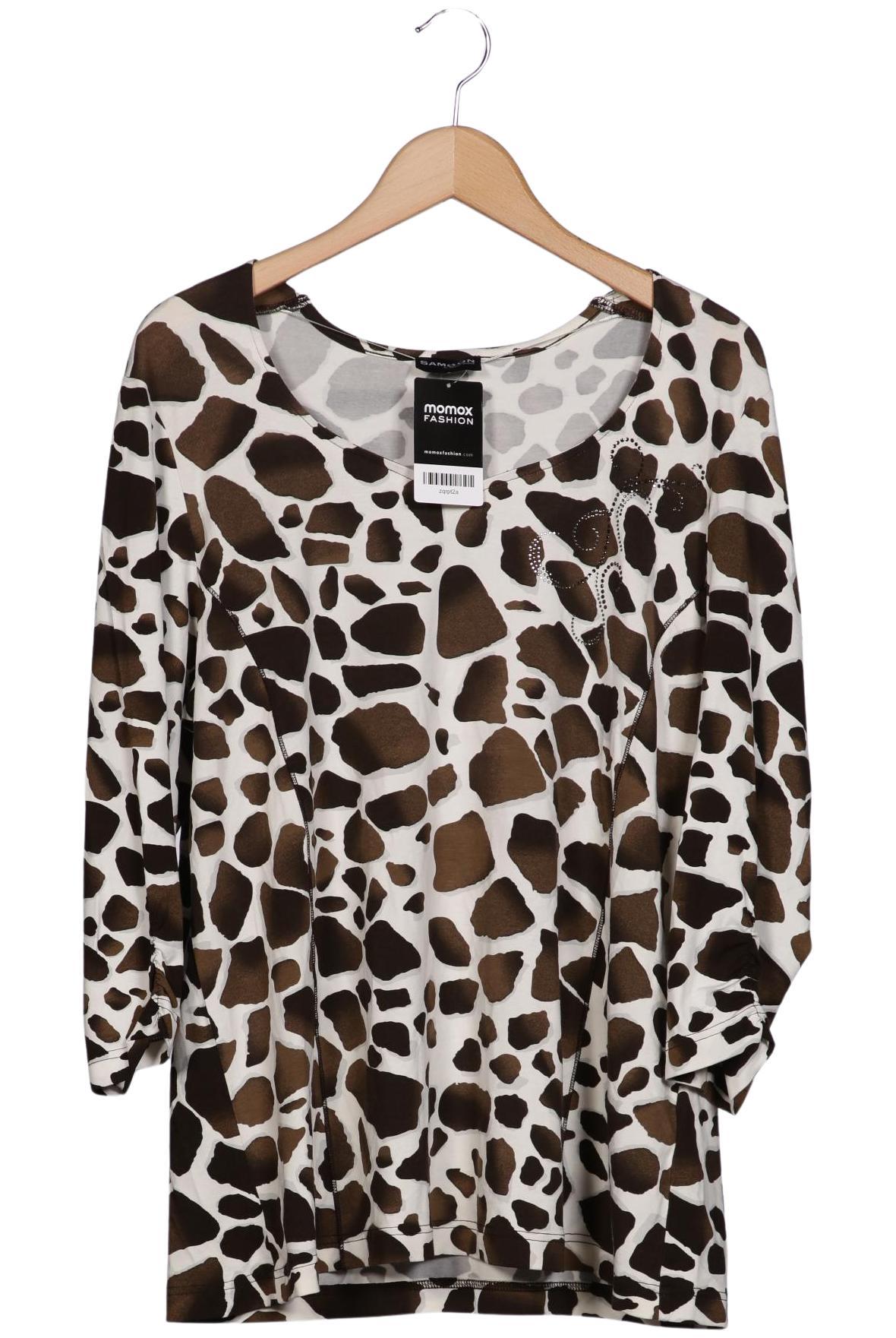 

Samoon by Gerry Weber Damen Langarmshirt, mehrfarbig, Gr. 46