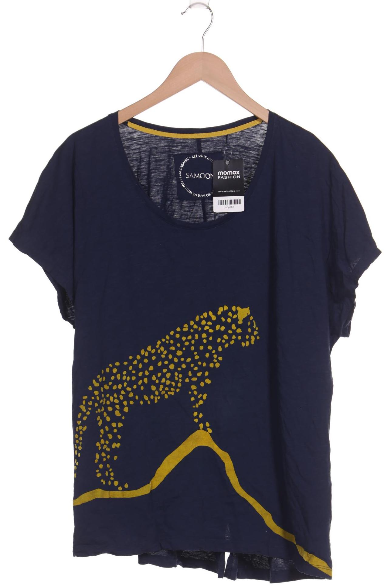 

Samoon by Gerry Weber Damen T-Shirt, marineblau, Gr. 48