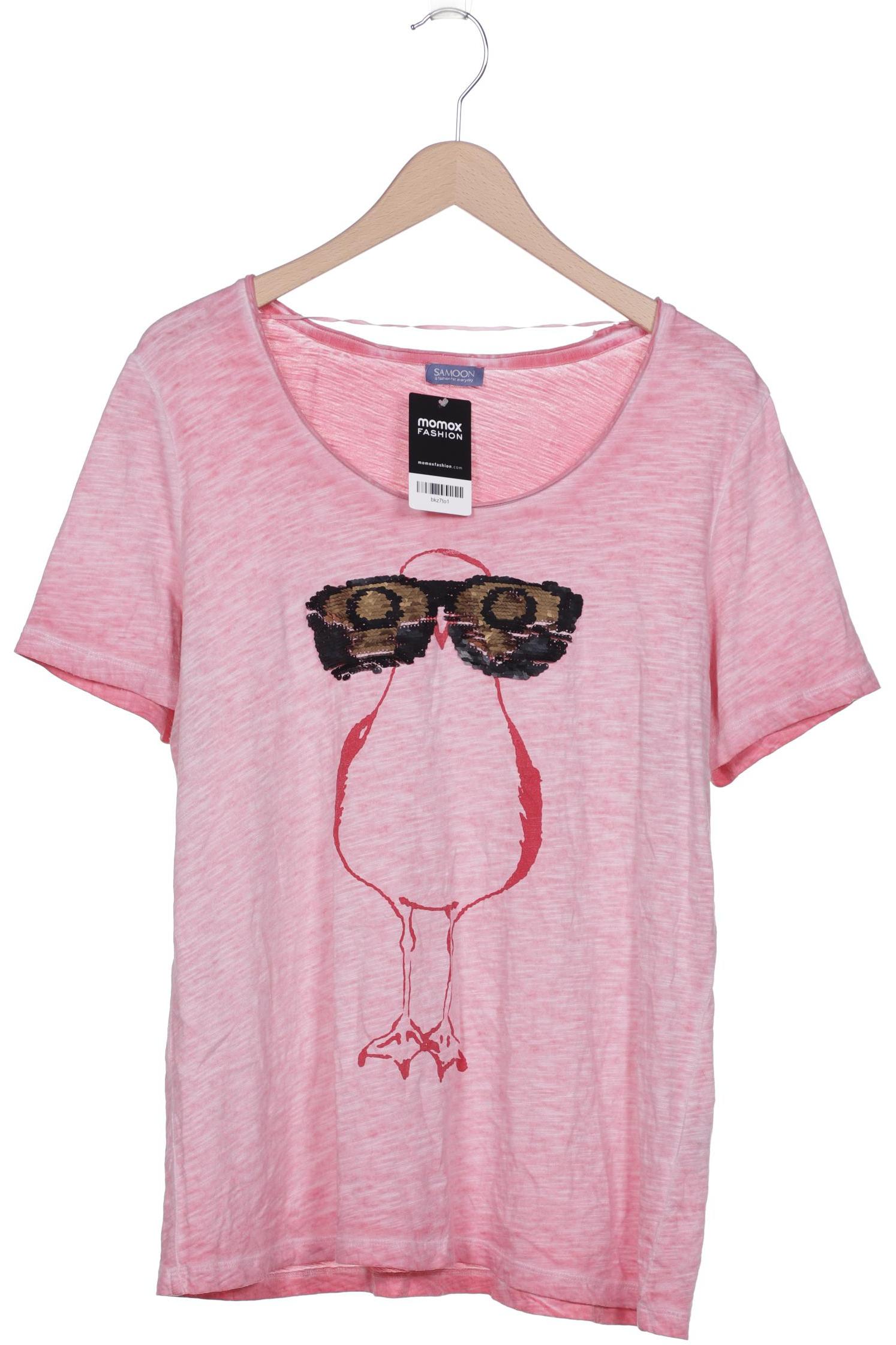 

Samoon by Gerry Weber Damen T-Shirt, pink, Gr. 44