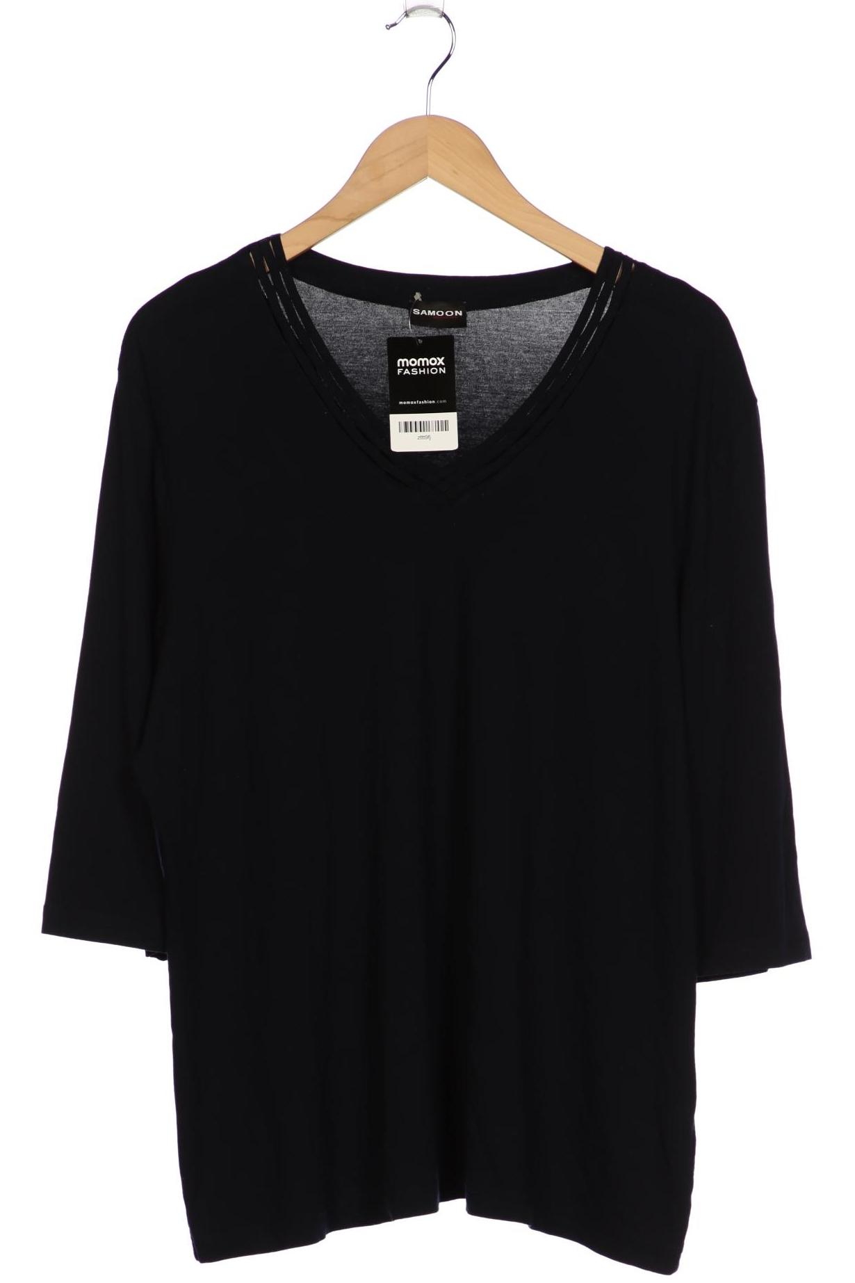 

Samoon by Gerry Weber Damen Langarmshirt, marineblau, Gr. 46