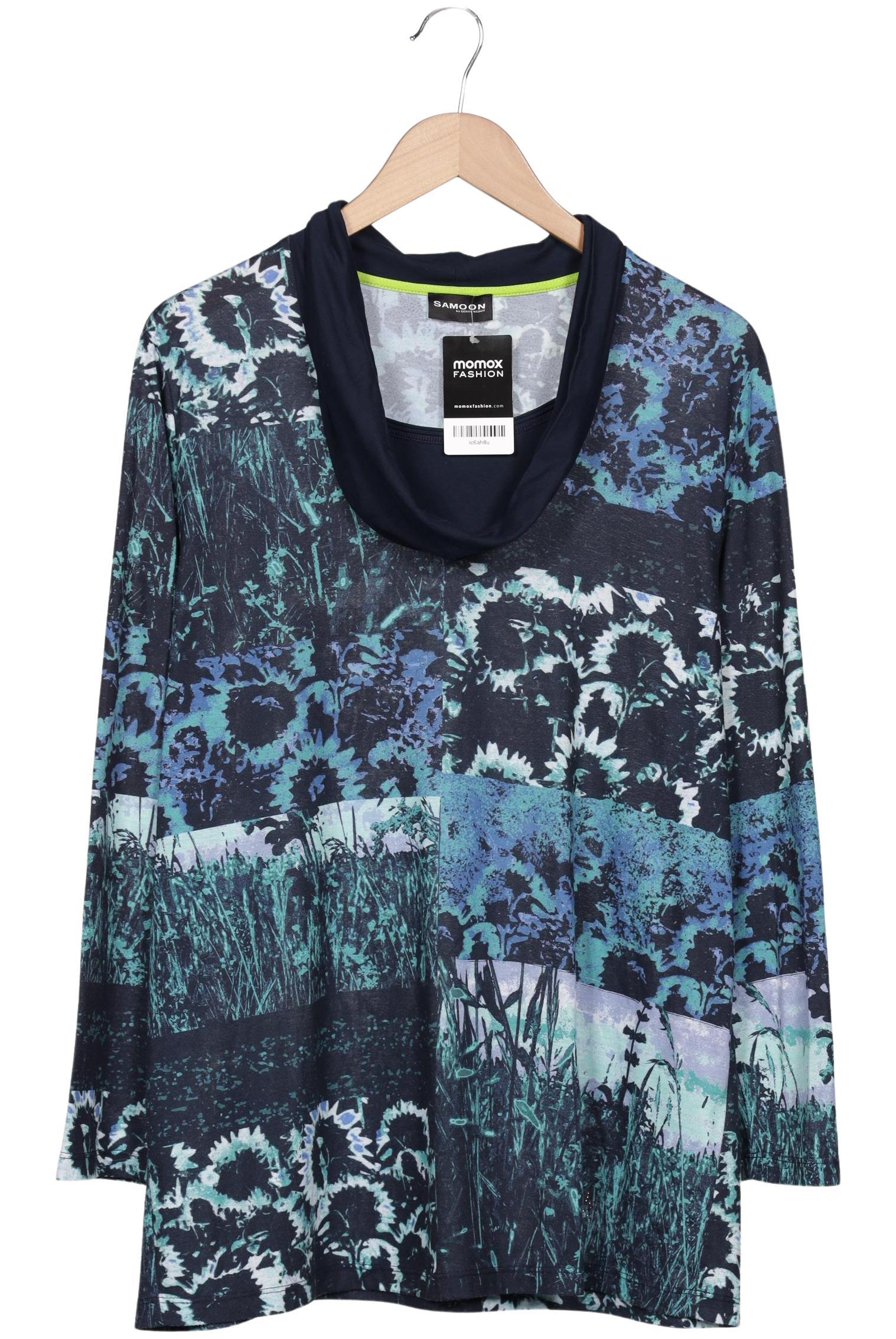 

Samoon by Gerry Weber Damen Langarmshirt, mehrfarbig, Gr. 46