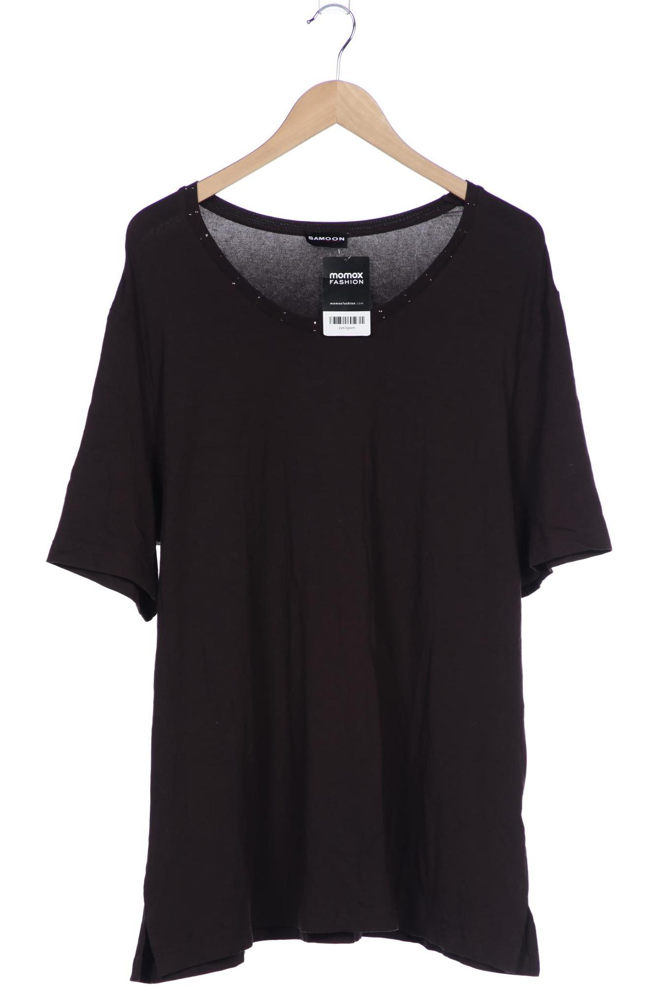 

Samoon by Gerry Weber Damen T-Shirt, braun, Gr. 48