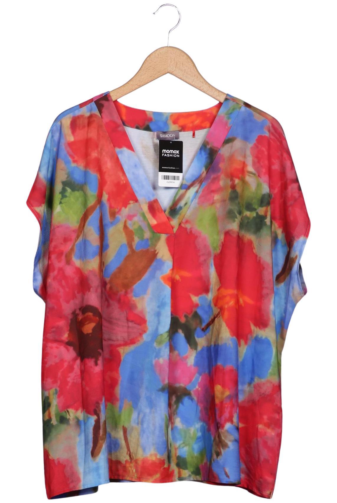 

Samoon by Gerry Weber Damen T-Shirt, mehrfarbig, Gr. 50