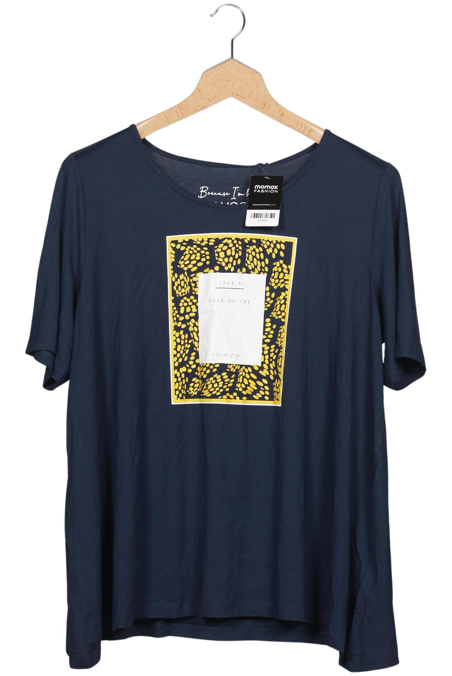 

Samoon by Gerry Weber Damen T-Shirt, marineblau, Gr. 48