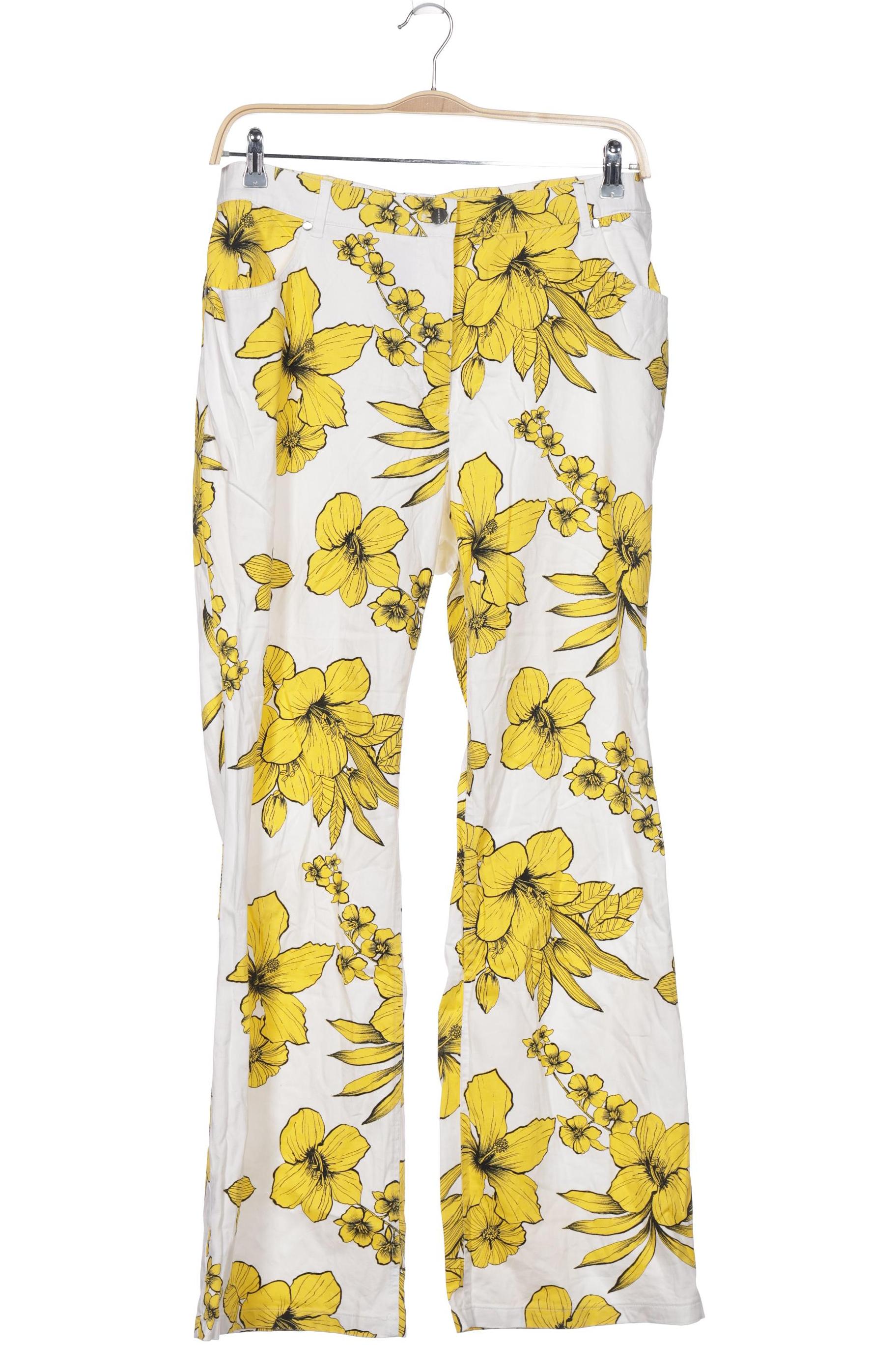 

Samoon Collection Damen Stoffhose, gelb, Gr. 46