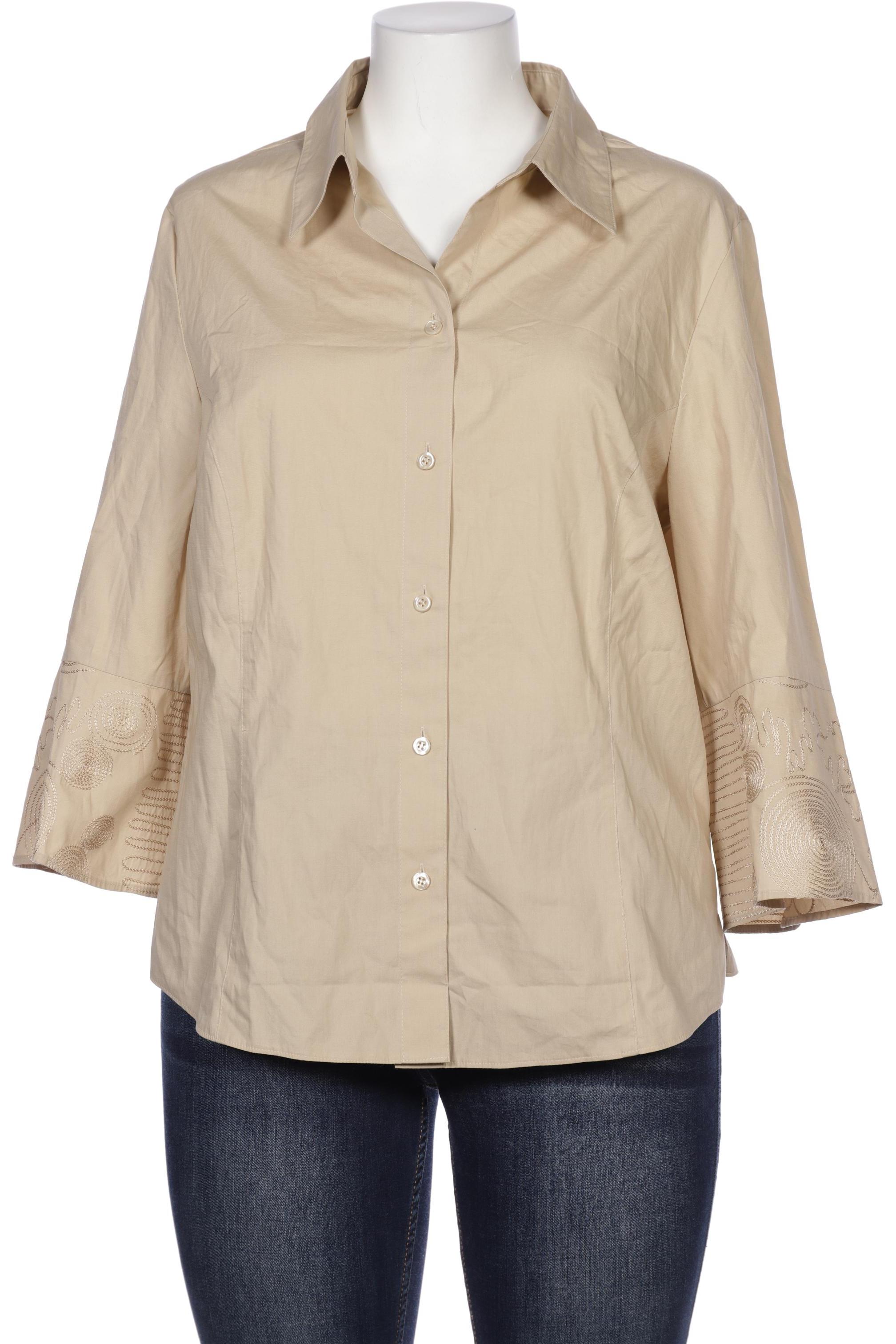 

Samoon Collection Damen Bluse, beige, Gr. 44