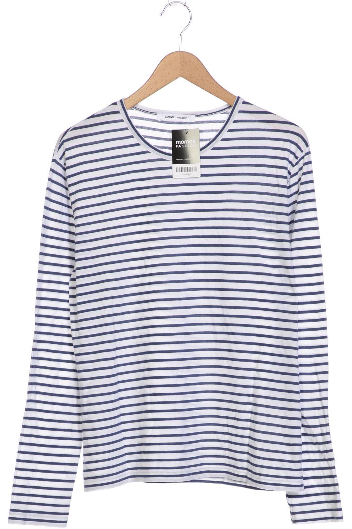 

Samsøe & Samsøe Damen Langarmshirt, blau