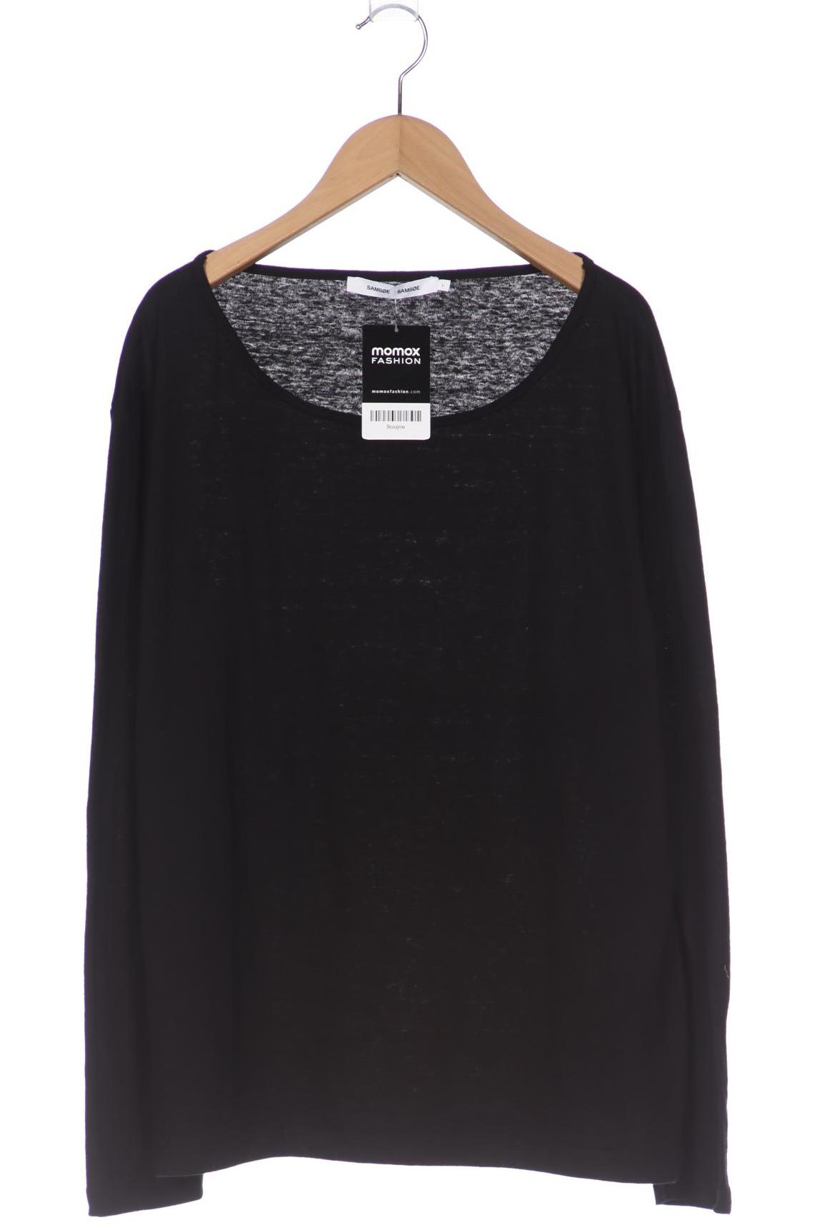

Samsøe & Samsøe Damen Langarmshirt, schwarz