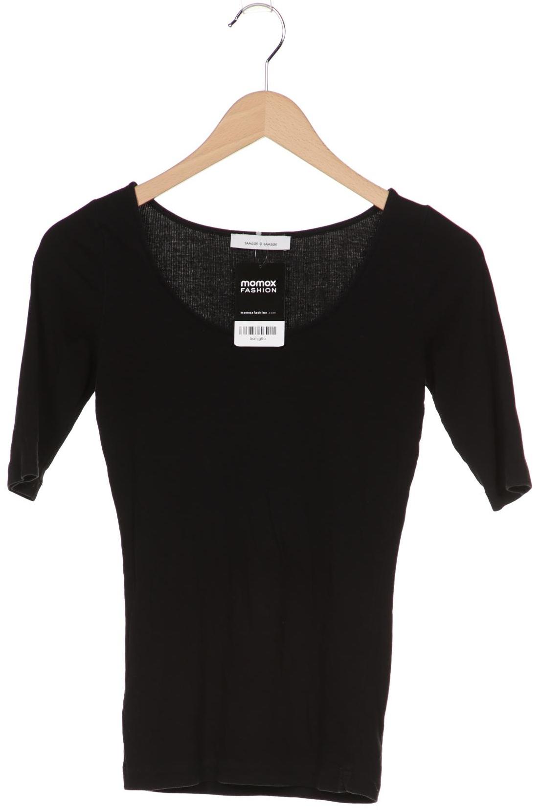 

Samsøe & Samsøe Damen Langarmshirt, schwarz