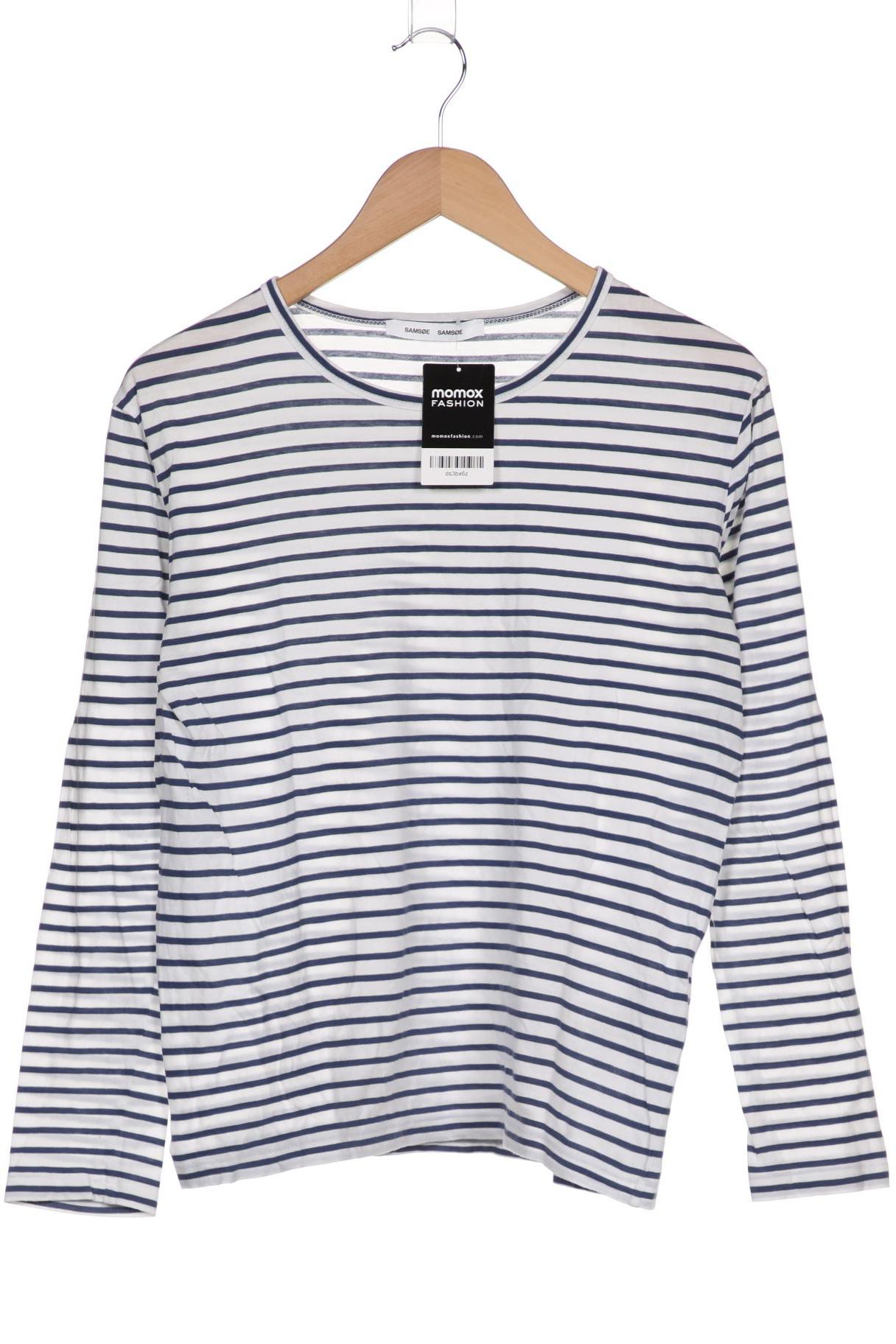 

Samsøe & Samsøe Damen Langarmshirt, weiß