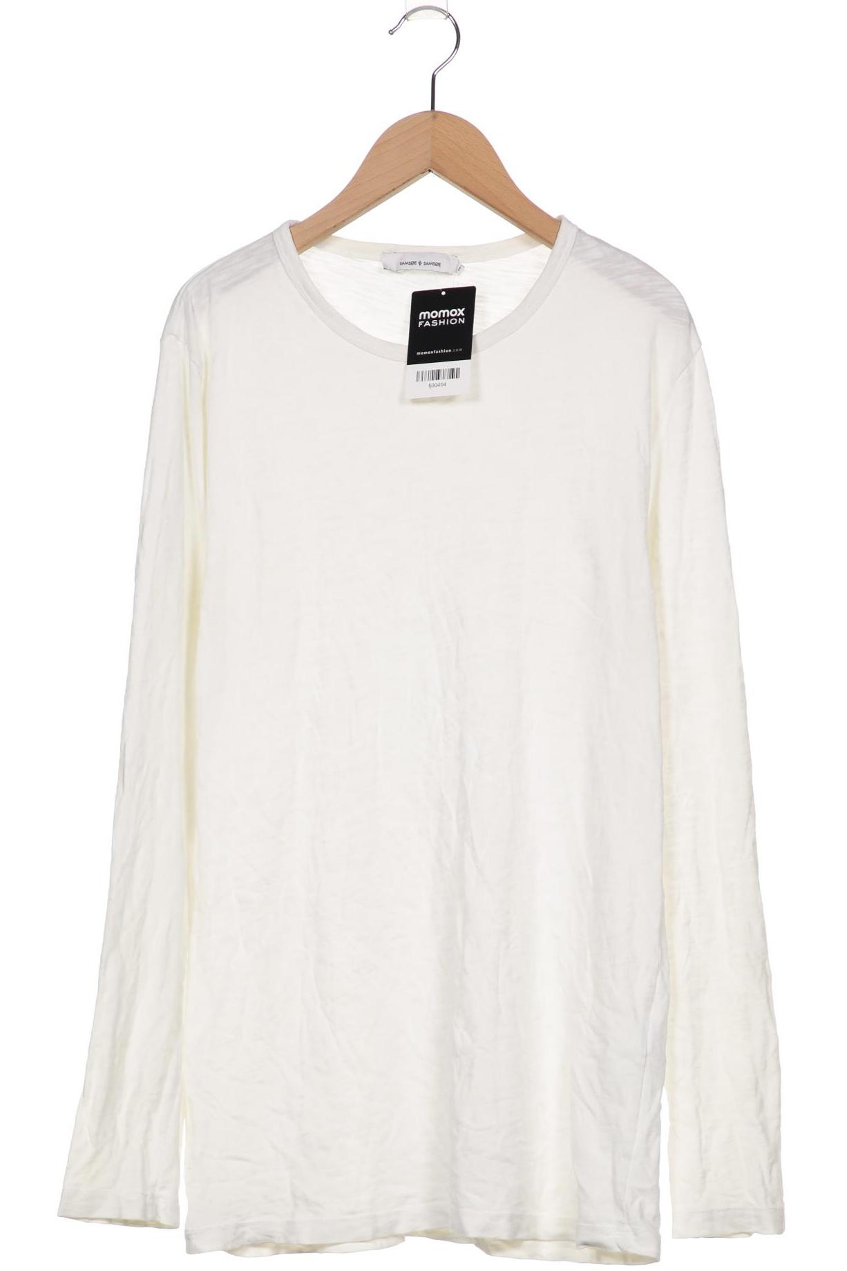 

Samsøe & Samsøe Herren Langarmshirt, weiß