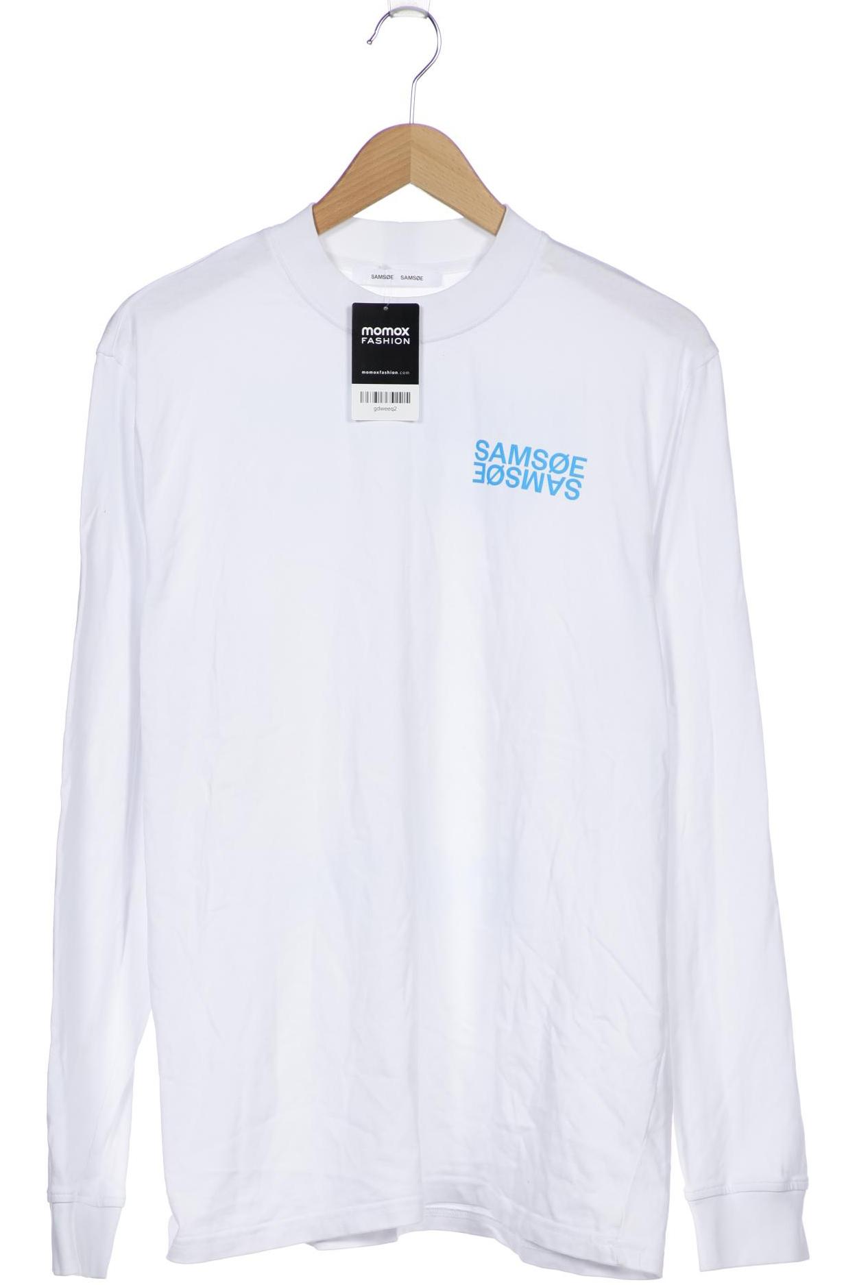 

Samsøe & Samsøe Herren Langarmshirt, weiß