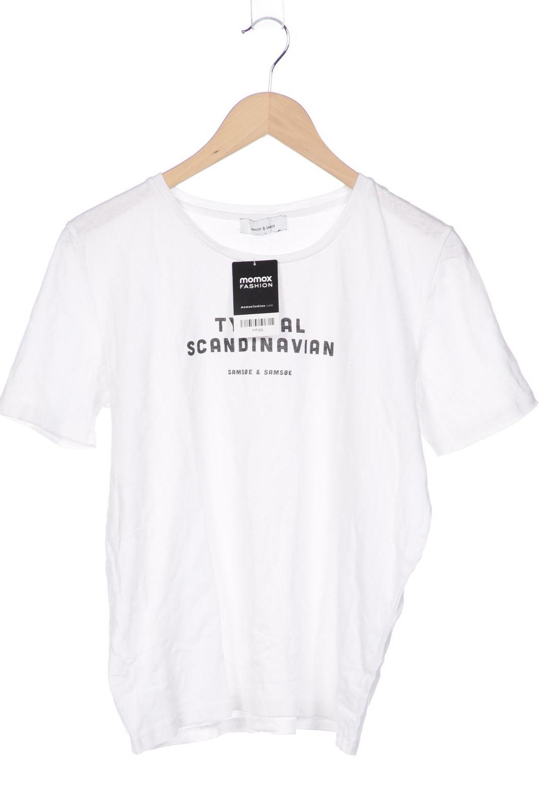 

Samsøe & Samsøe Damen T-Shirt, weiß