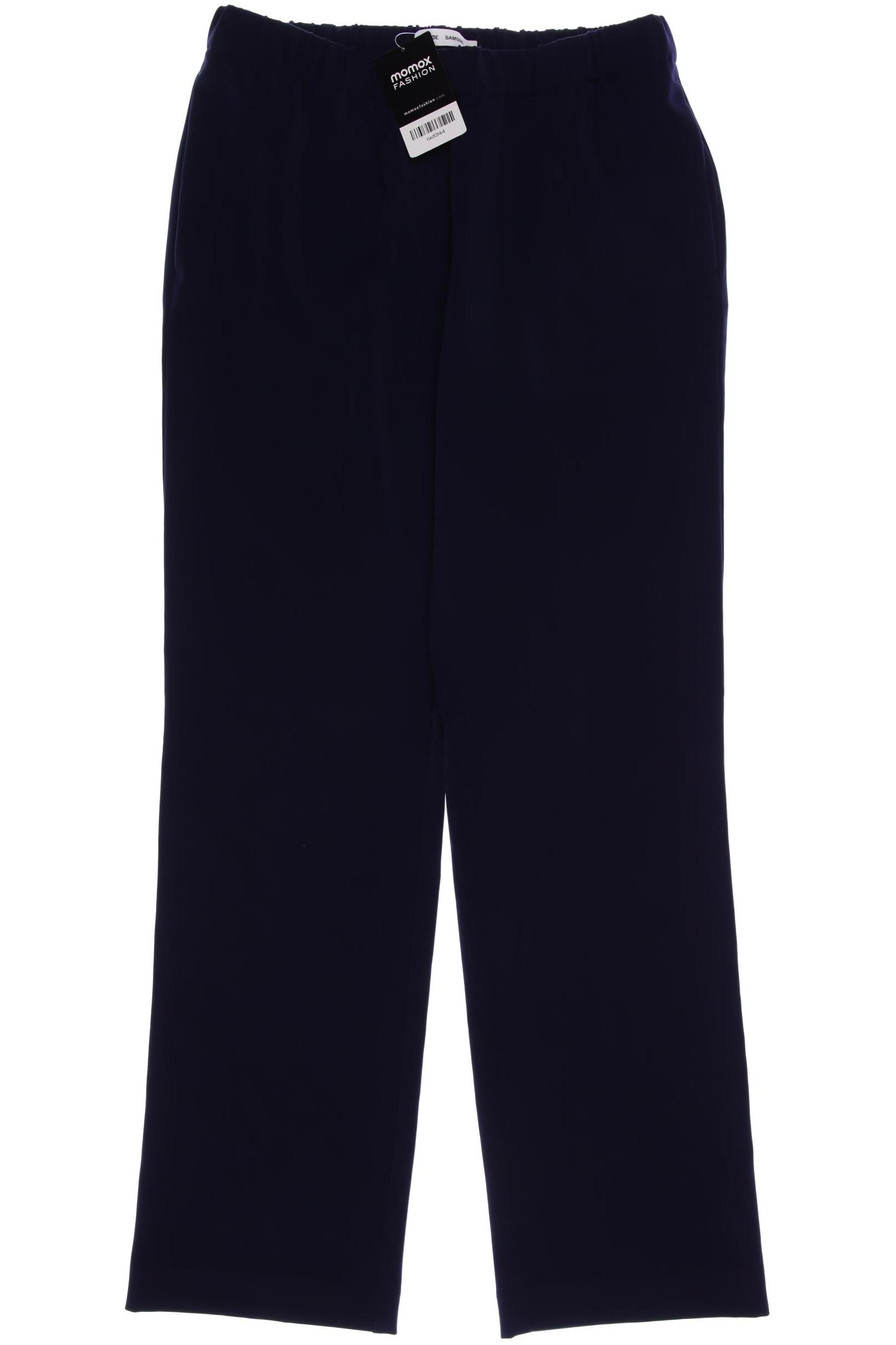 

Samsøe & Samsøe Damen Stoffhose, marineblau