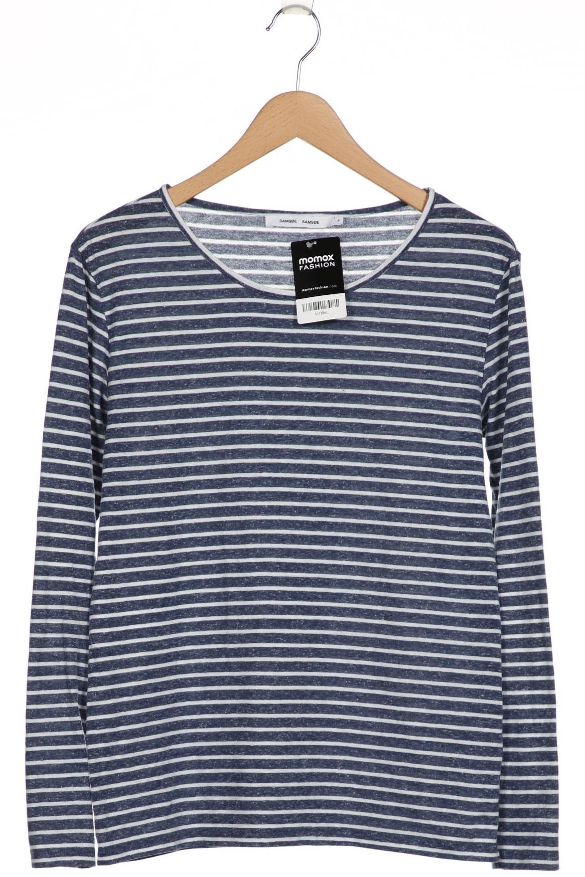 

Samsøe & Samsøe Damen Langarmshirt, marineblau