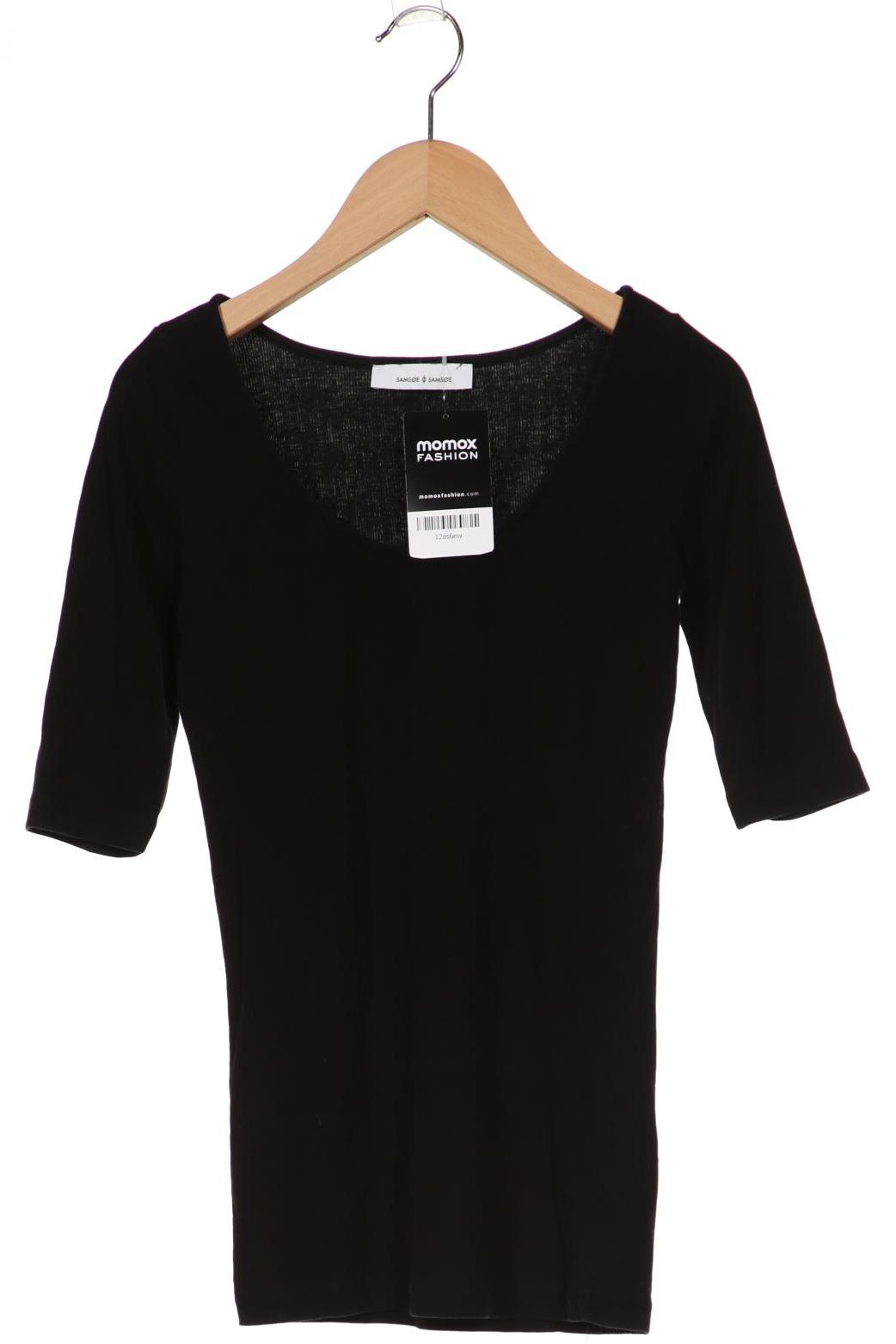 

Samsøe & Samsøe Damen Langarmshirt, schwarz
