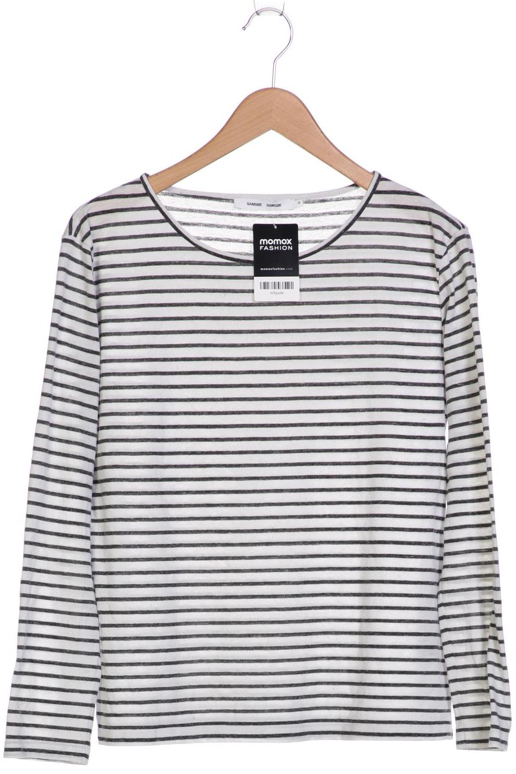 

Samsøe & Samsøe Damen Langarmshirt, weiß