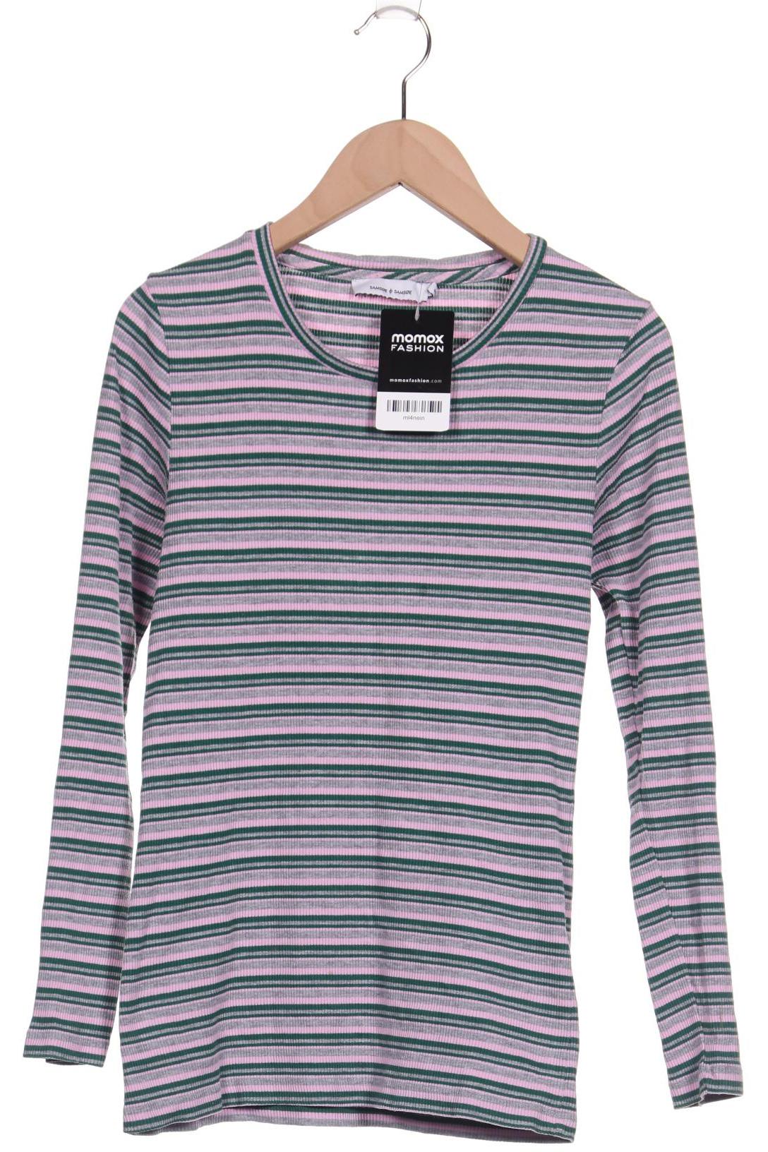 

Samsøe & Samsøe Damen Langarmshirt, grau