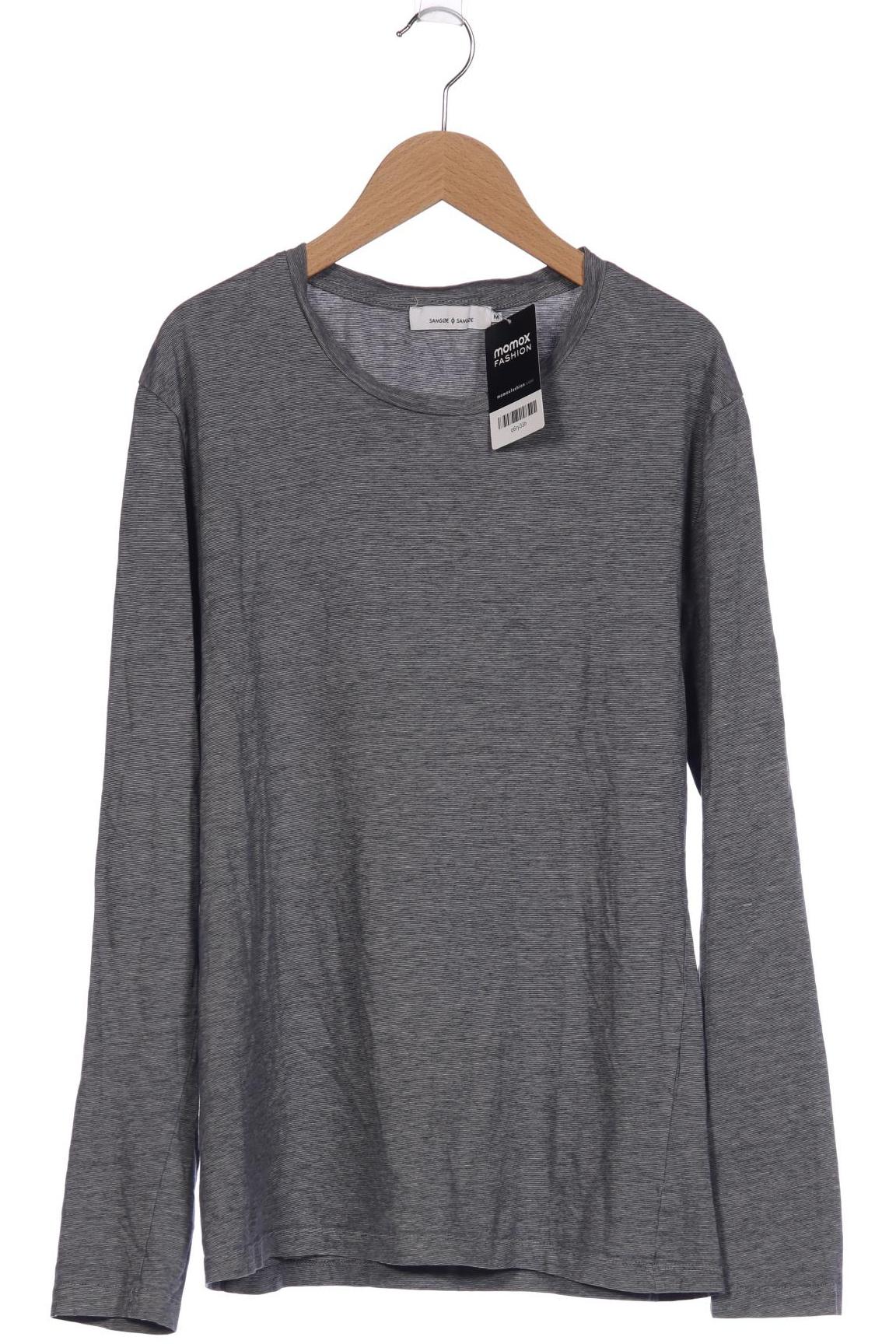 

Samsøe & Samsøe Damen Langarmshirt, grau