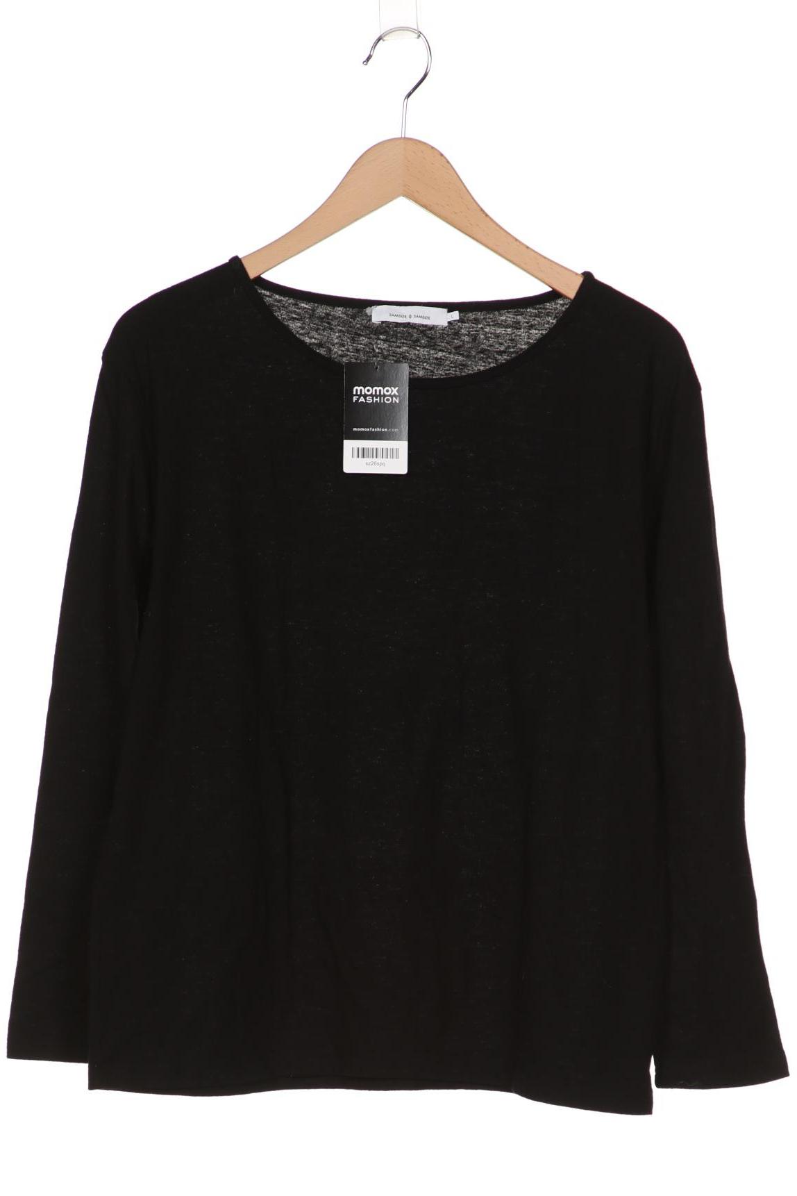 

Samsøe & Samsøe Damen Langarmshirt, schwarz