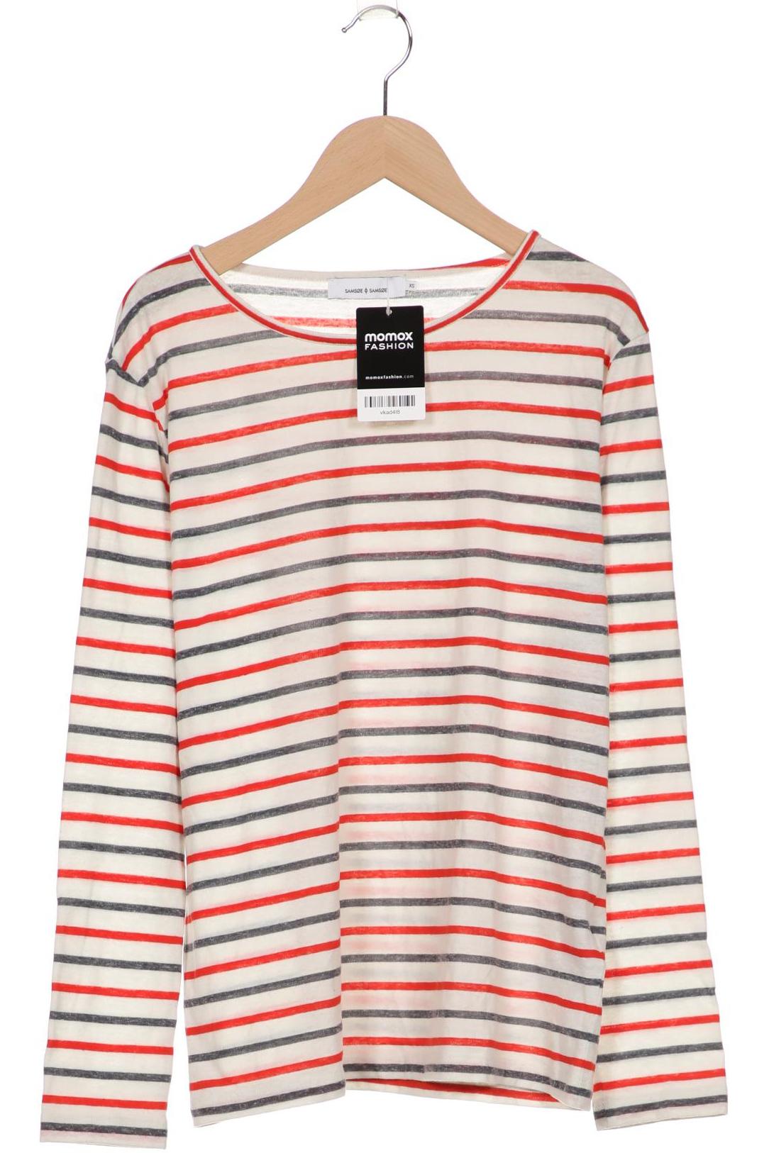 

Samsøe & Samsøe Damen Langarmshirt, grau
