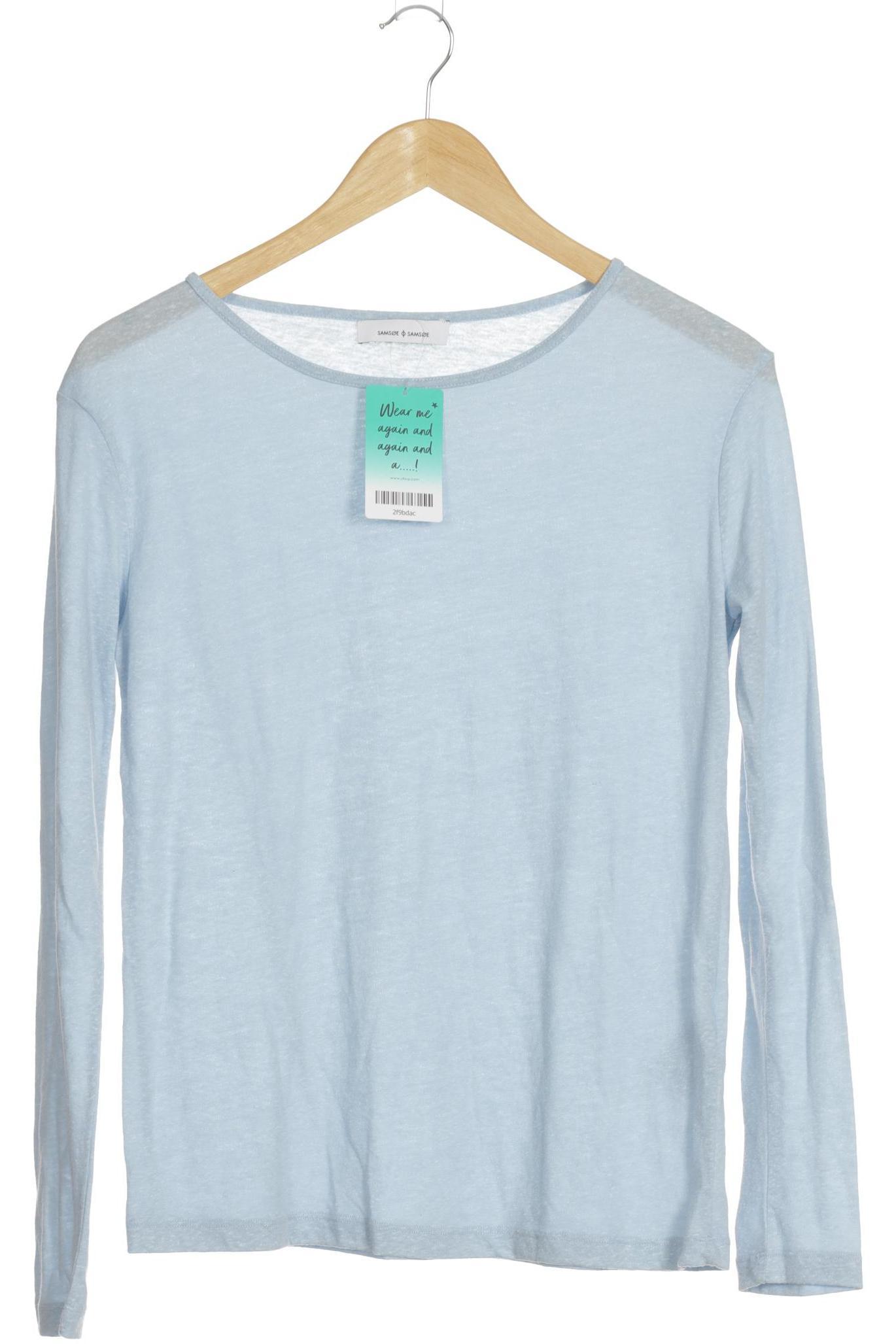 

Samsoe & Samsoe Damen Langarmshirt, türkis, Gr.
